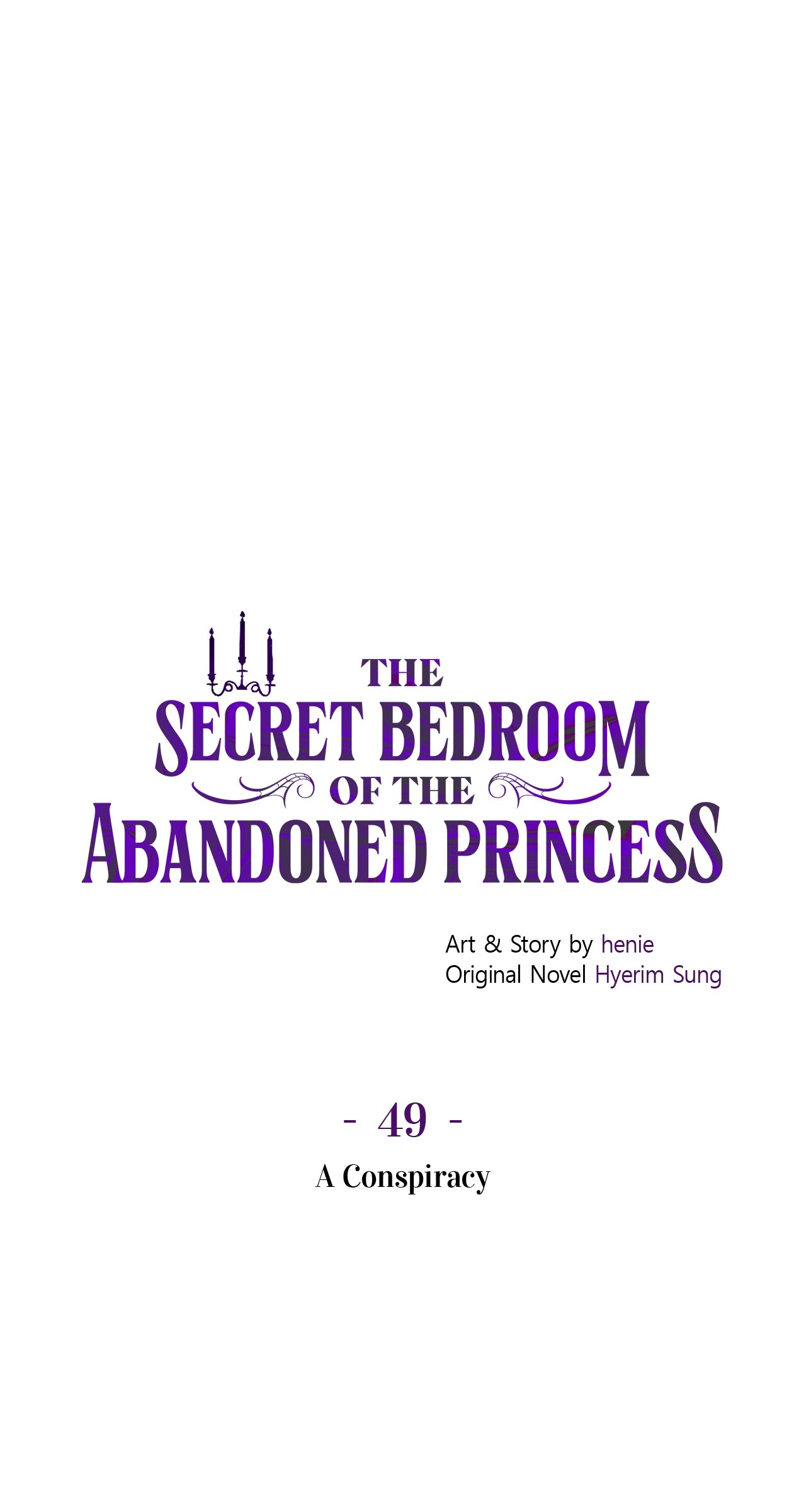 The Secret Bedroom of the Abandoned Princess [Official] - Chapter 49 manhwa