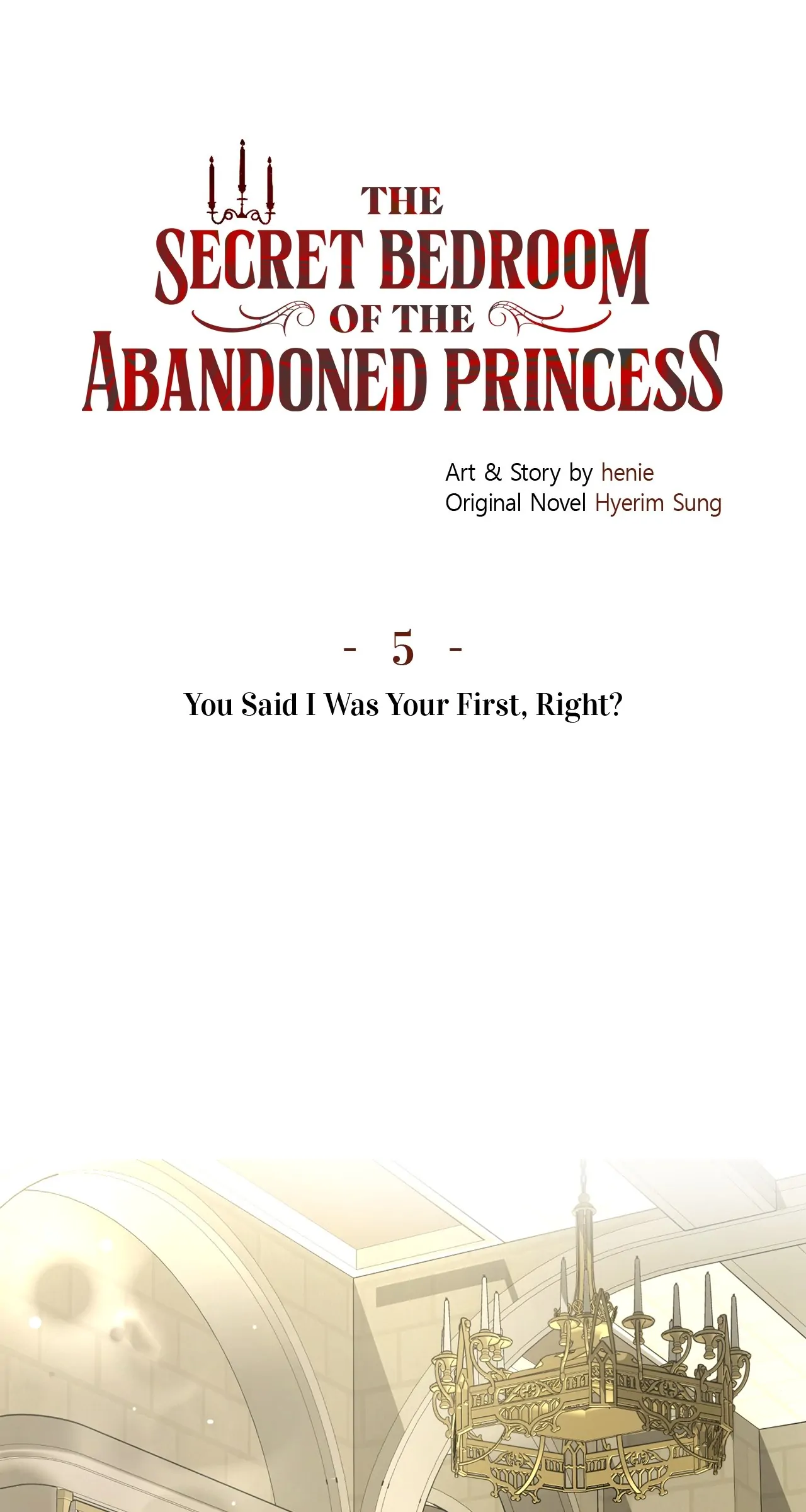 The Secret Bedroom of the Abandoned Princess [Official] - Chapter 5 manhwa