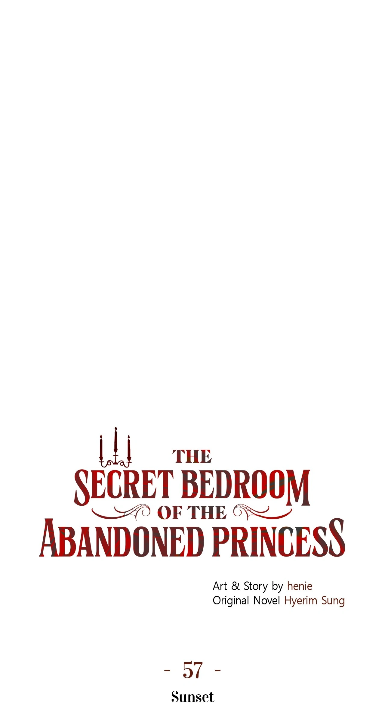 The Secret Bedroom of the Abandoned Princess [Official] - Chapter 57 manhwa
