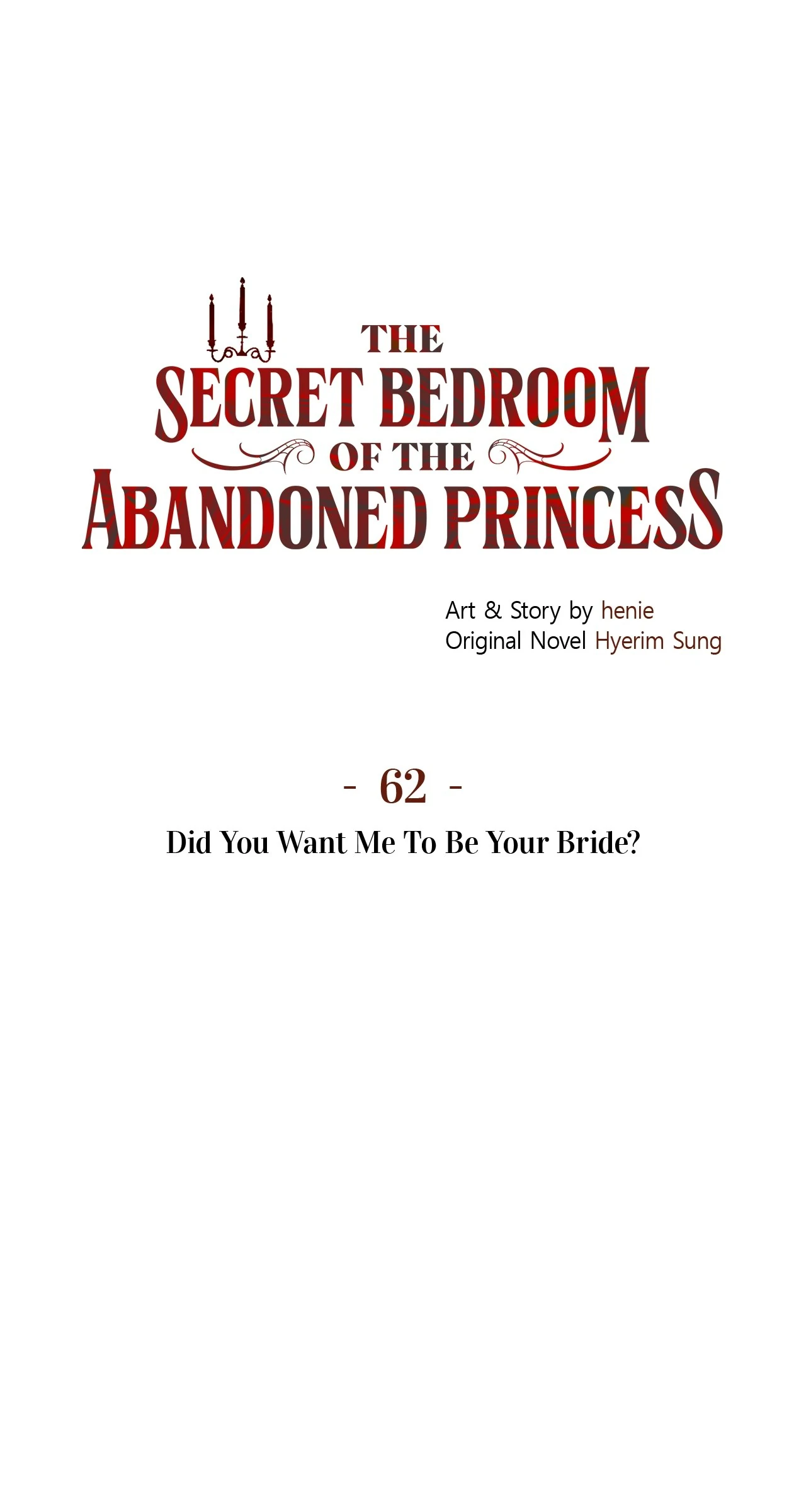 The Secret Bedroom of the Abandoned Princess [Official] - Chapter 62 manhwa