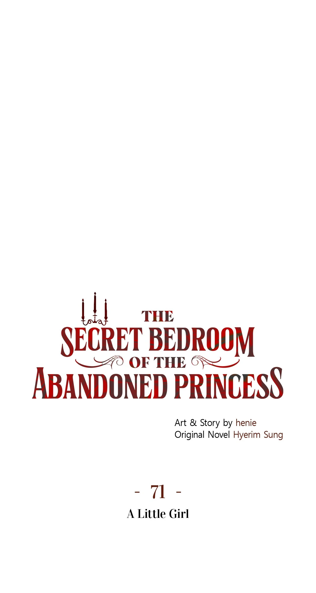 The Secret Bedroom of the Abandoned Princess [Official] - Chapter 71 manhwa