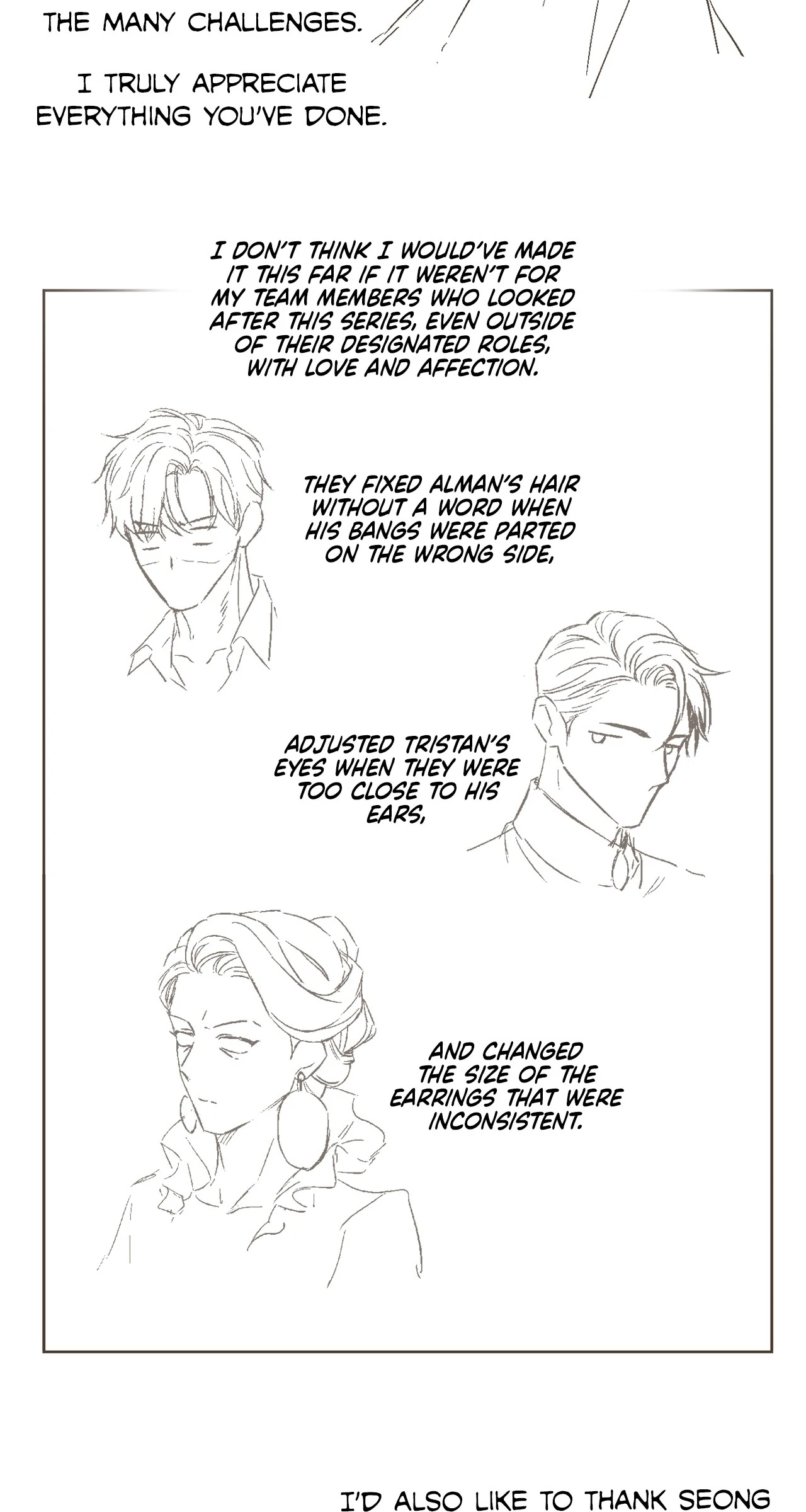 The Secret Bedroom of the Abandoned Princess [Official] - Creator's Note manhwa