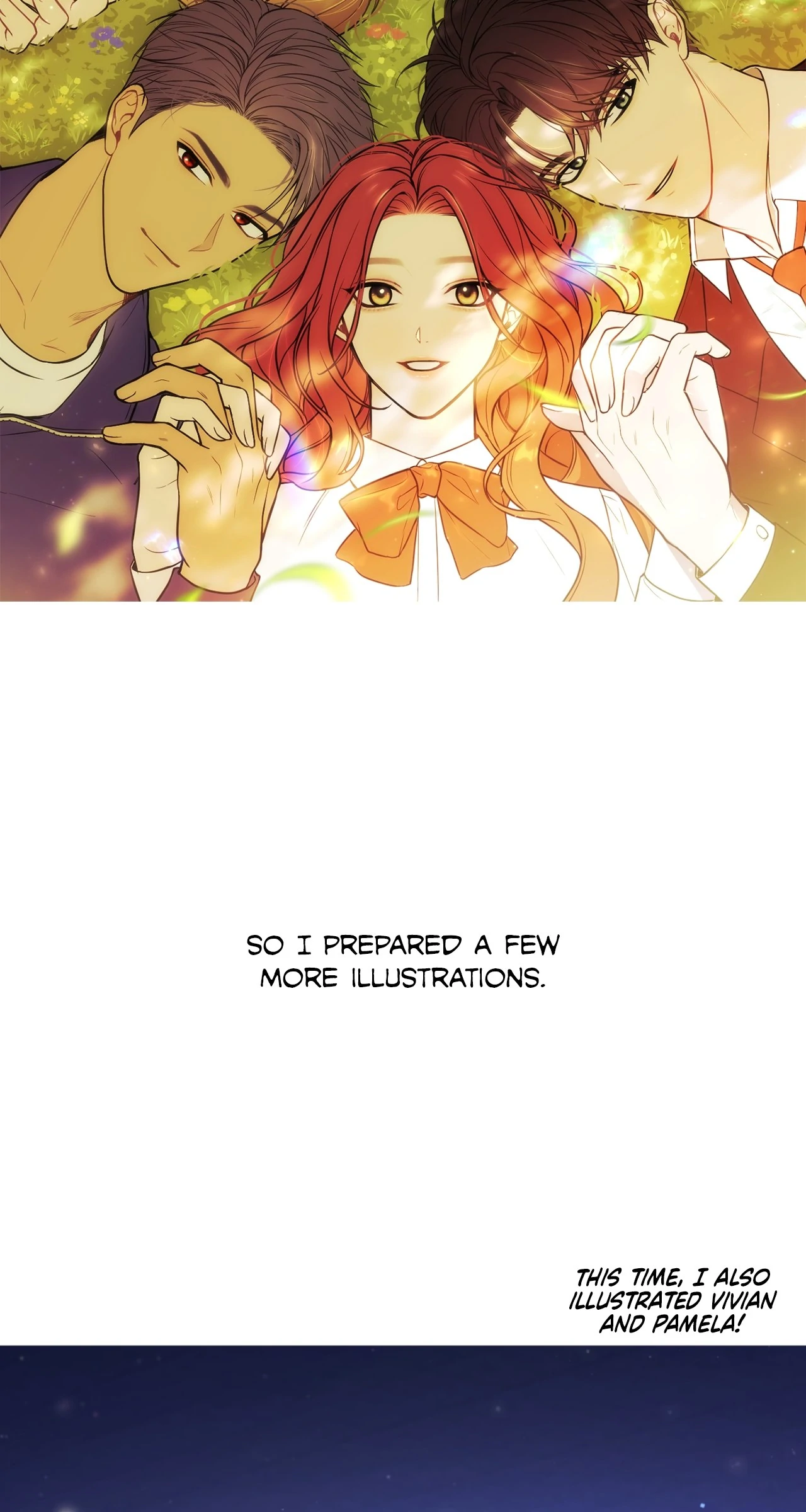 The Secret Bedroom of the Abandoned Princess [Official] - Creator's Note manhwa
