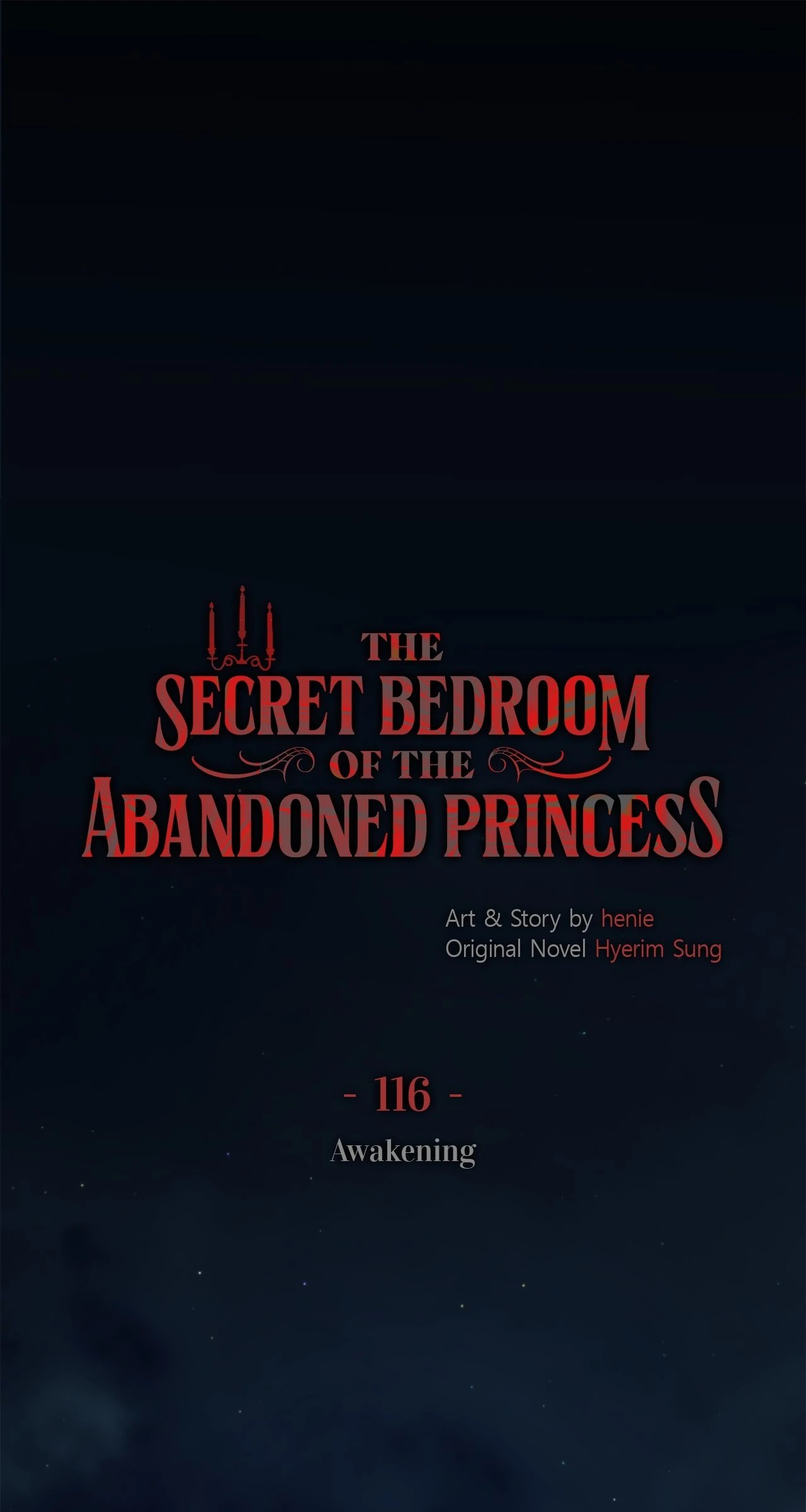 The Secret Bedroom of the Abandoned Princess [Official] - S1 Finale manhwa