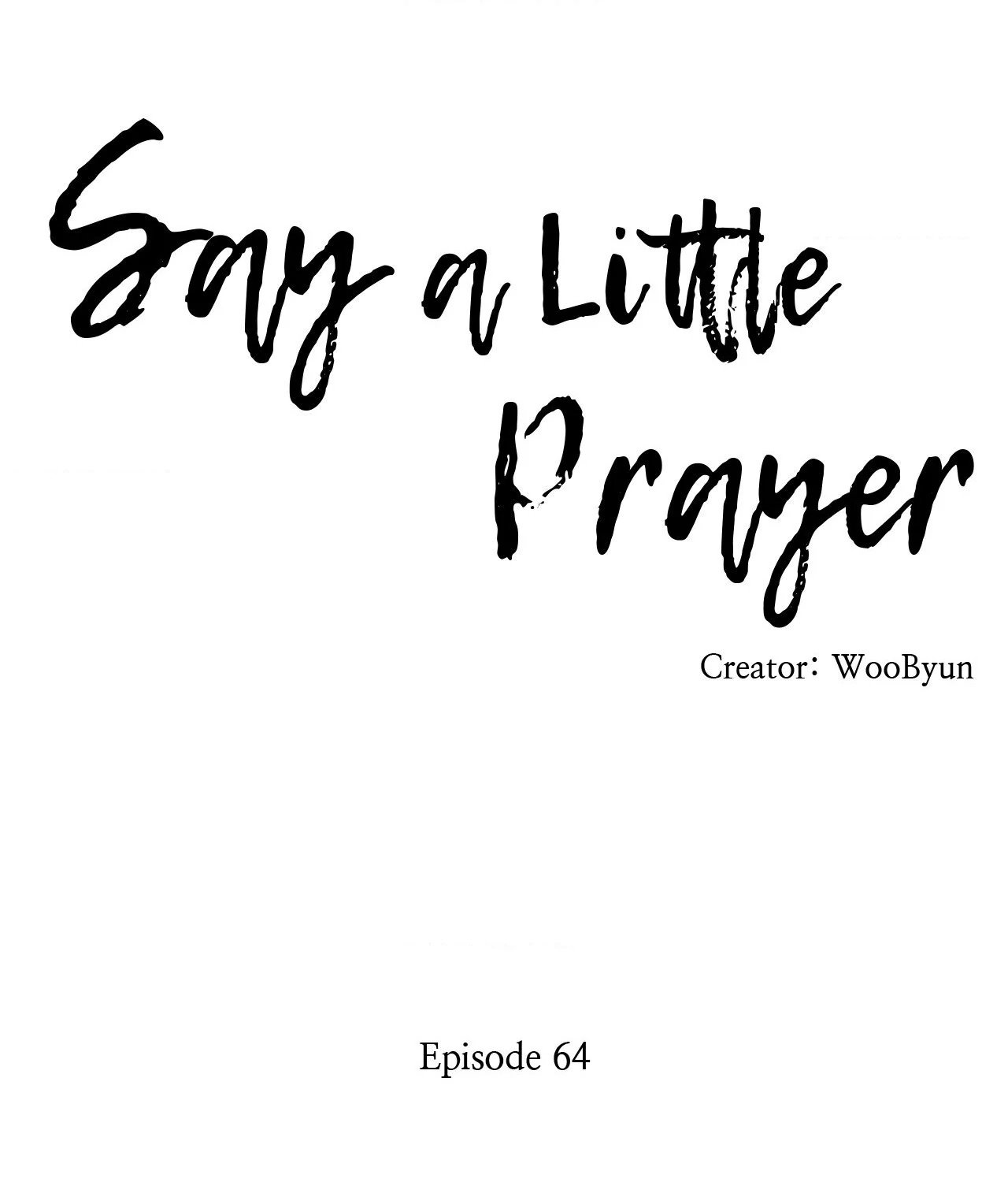 Say a Little Prayer - Chapter 64 manhwa