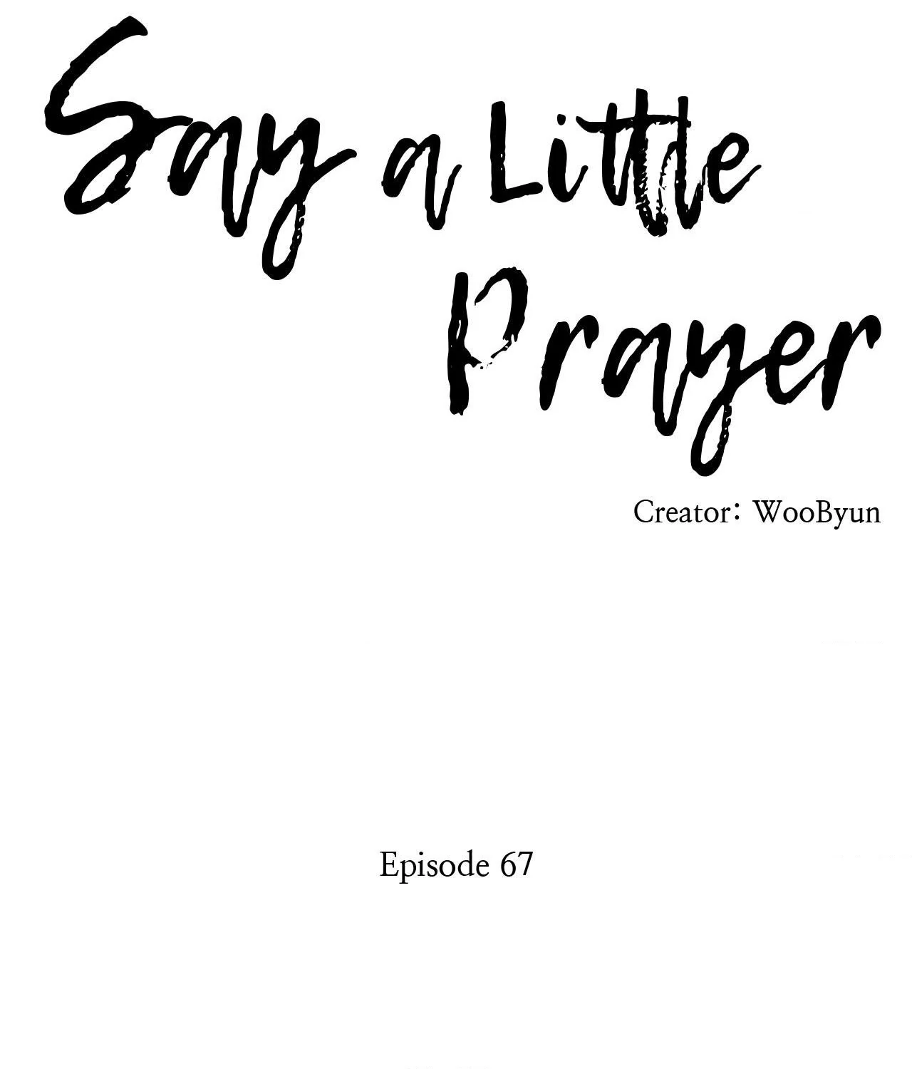 Say a Little Prayer - Chapter 67 manhwa