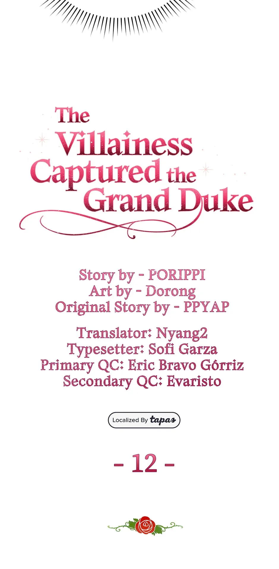 The Villainess Captured the Grand Duke [Official] - Chapter 12 manhwa