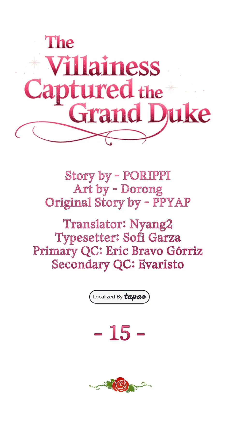 The Villainess Captured the Grand Duke [Official] - Chapter 15 manhwa