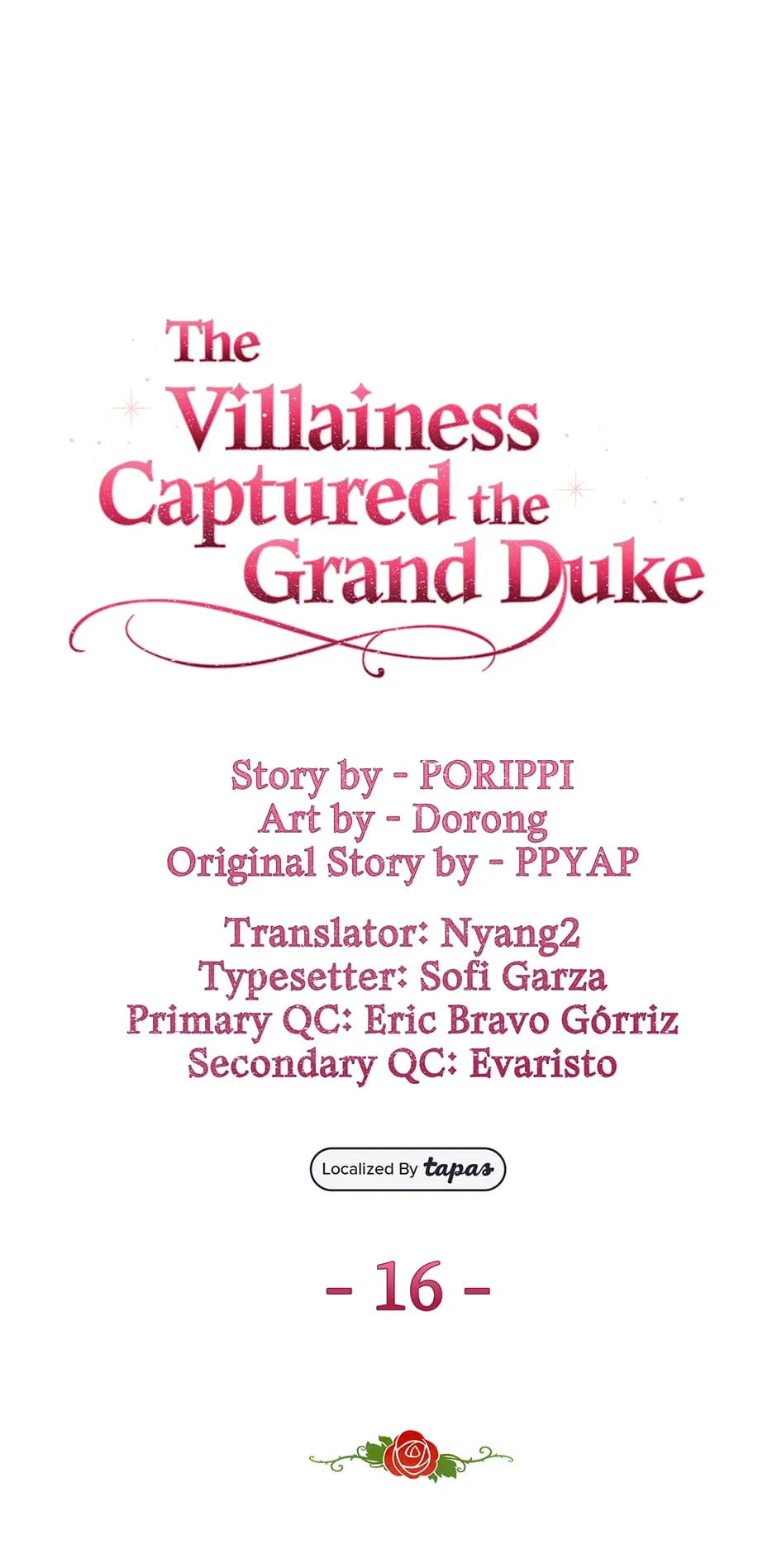 The Villainess Captured the Grand Duke [Official] - Chapter 16 manhwa