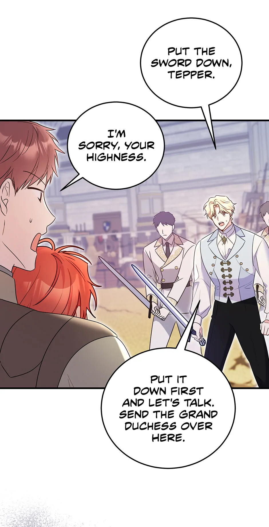 The Villainess Captured the Grand Duke [Official] - Chapter 33 manhwa