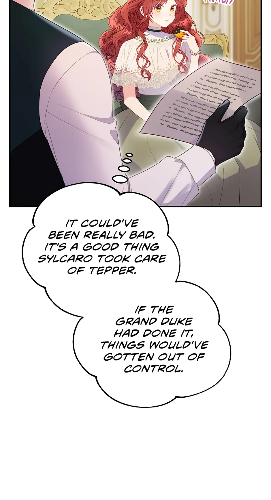 The Villainess Captured the Grand Duke [Official] - Chapter 35 manhwa