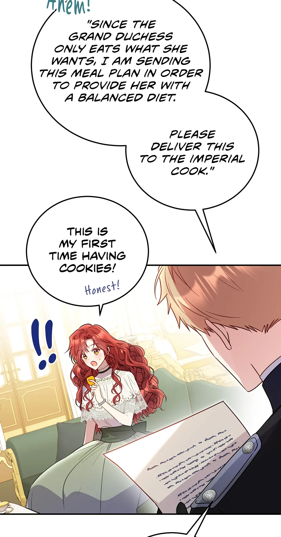The Villainess Captured the Grand Duke [Official] - Chapter 35 manhwa