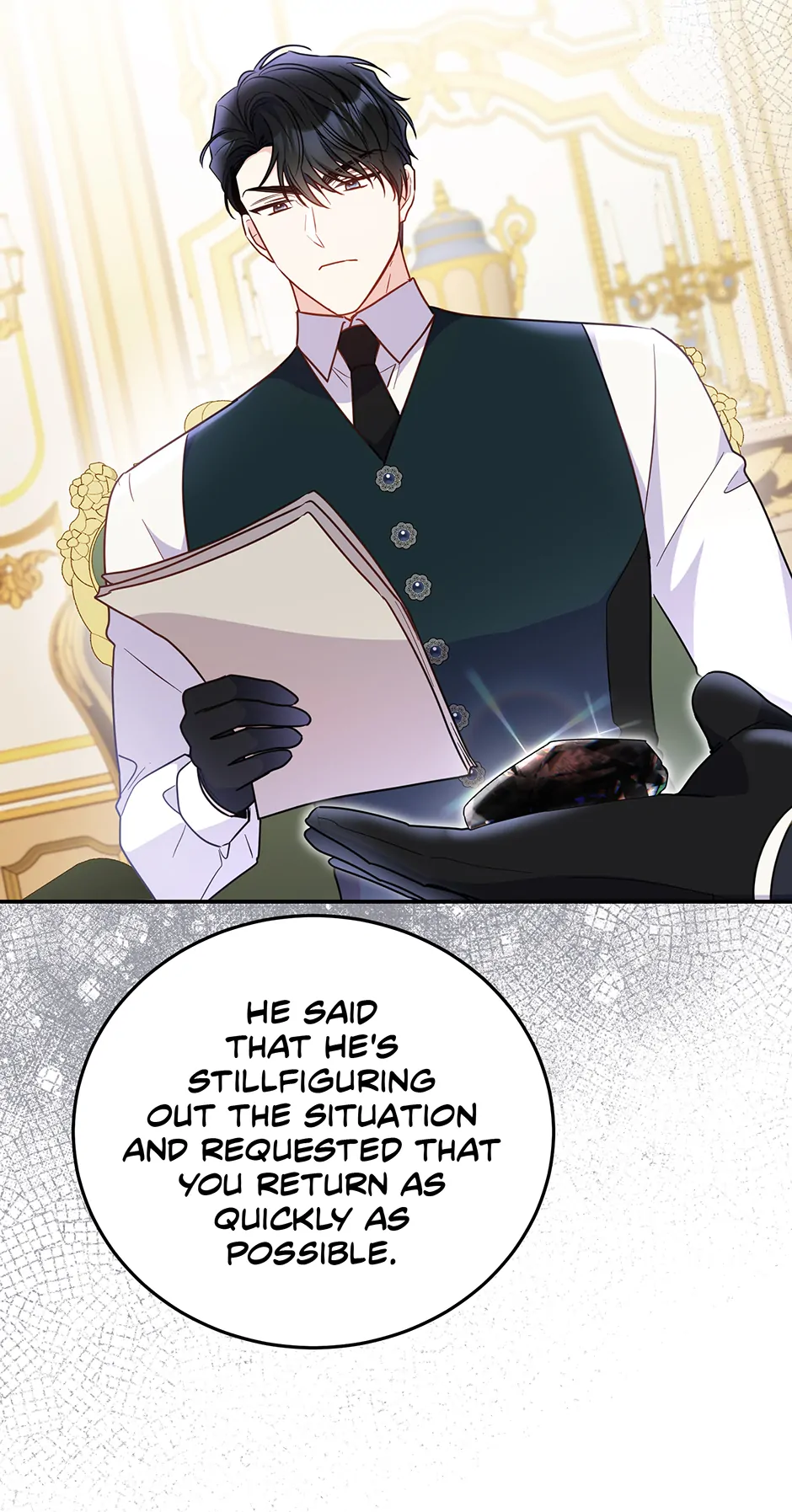The Villainess Captured the Grand Duke [Official] - Chapter 35 manhwa