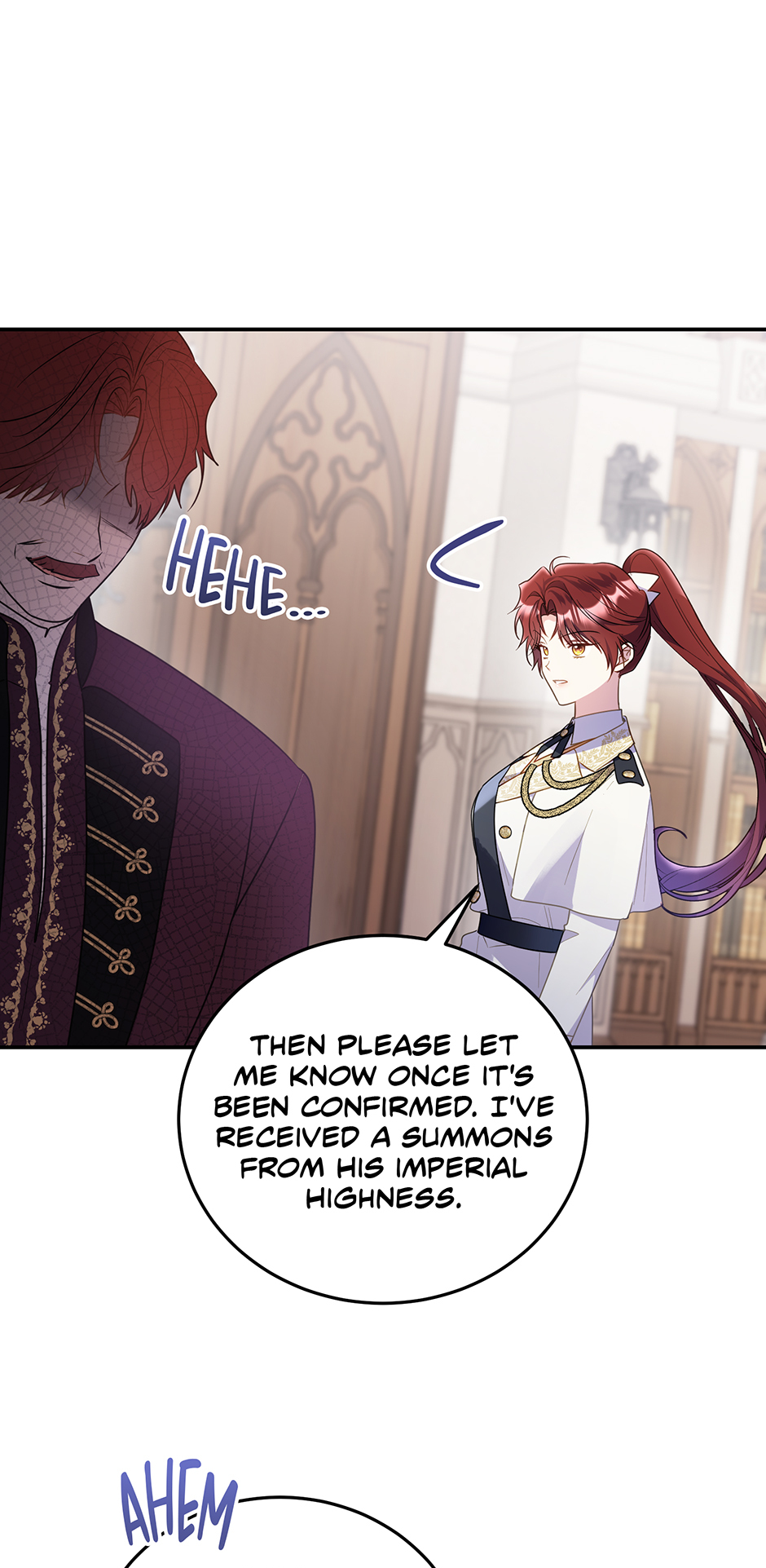 The Villainess Captured the Grand Duke [Official] - Chapter 38 manhwa