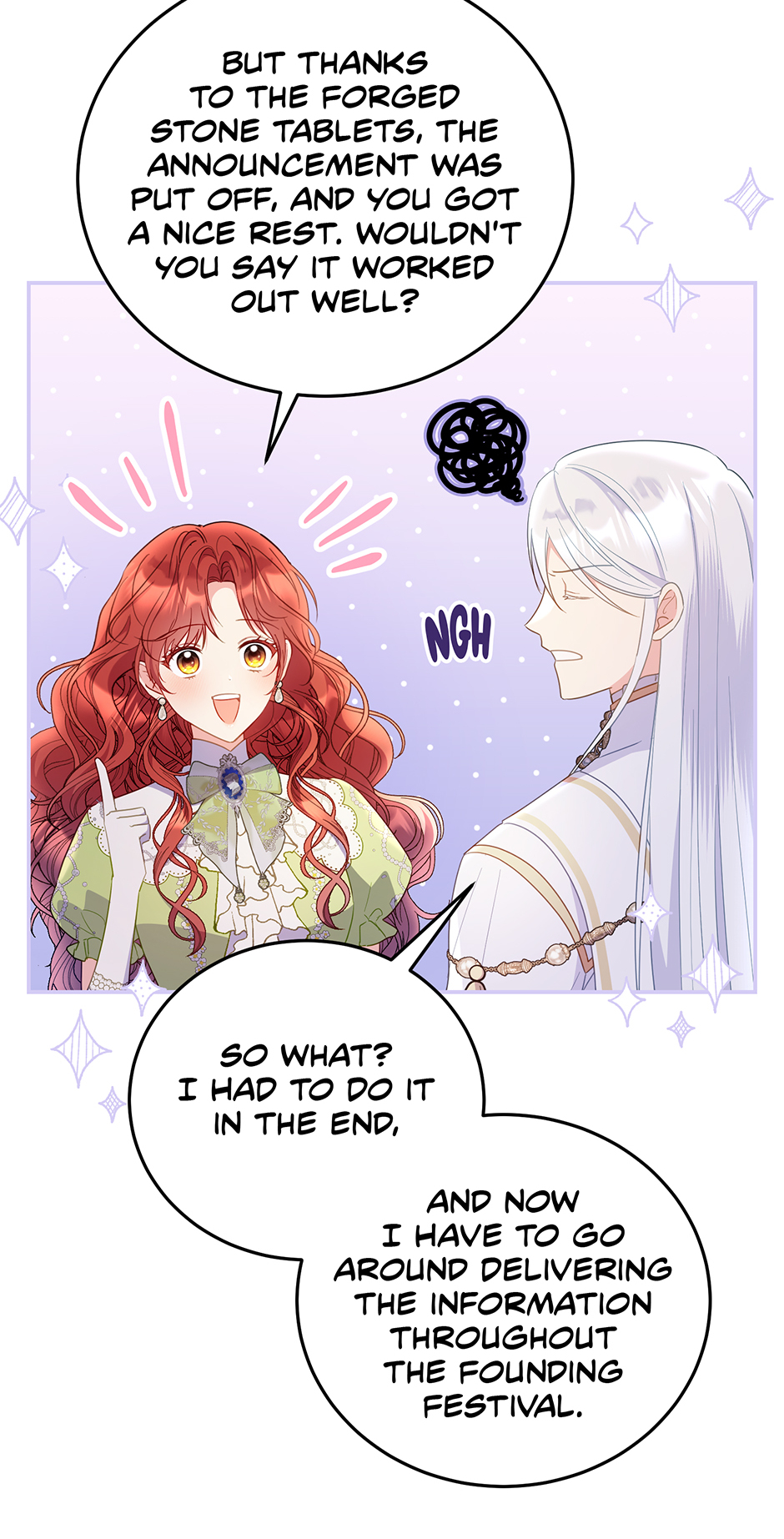 The Villainess Captured the Grand Duke [Official] - Chapter 39 manhwa