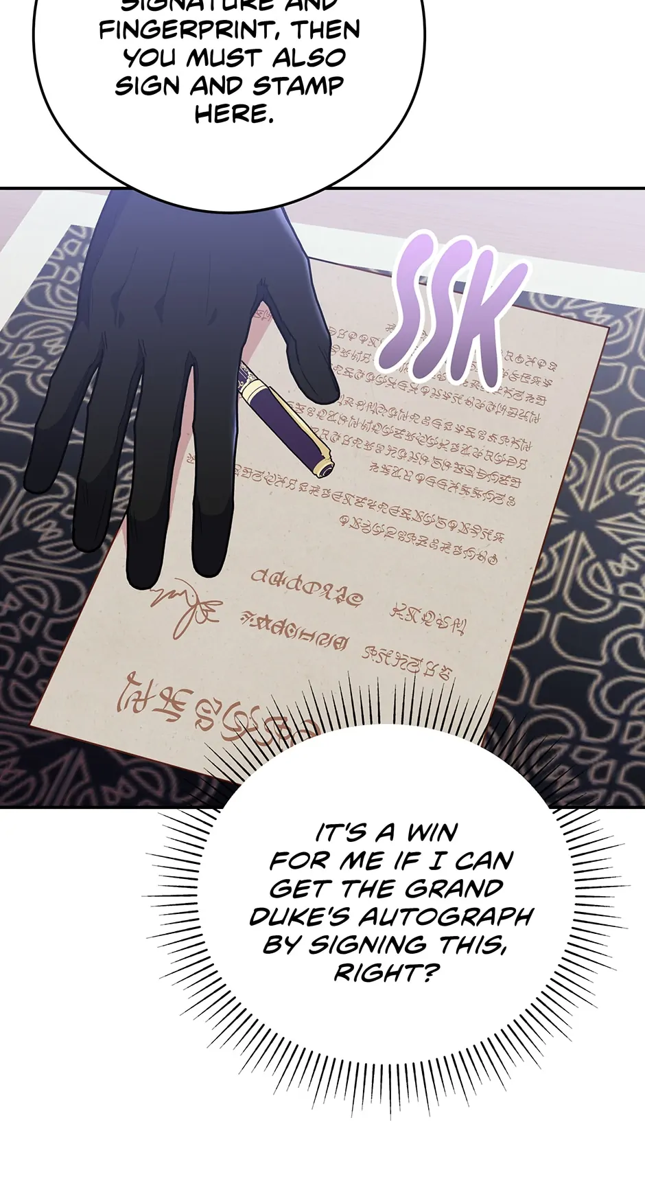 The Villainess Captured the Grand Duke [Official] - Chapter 4 manhwa