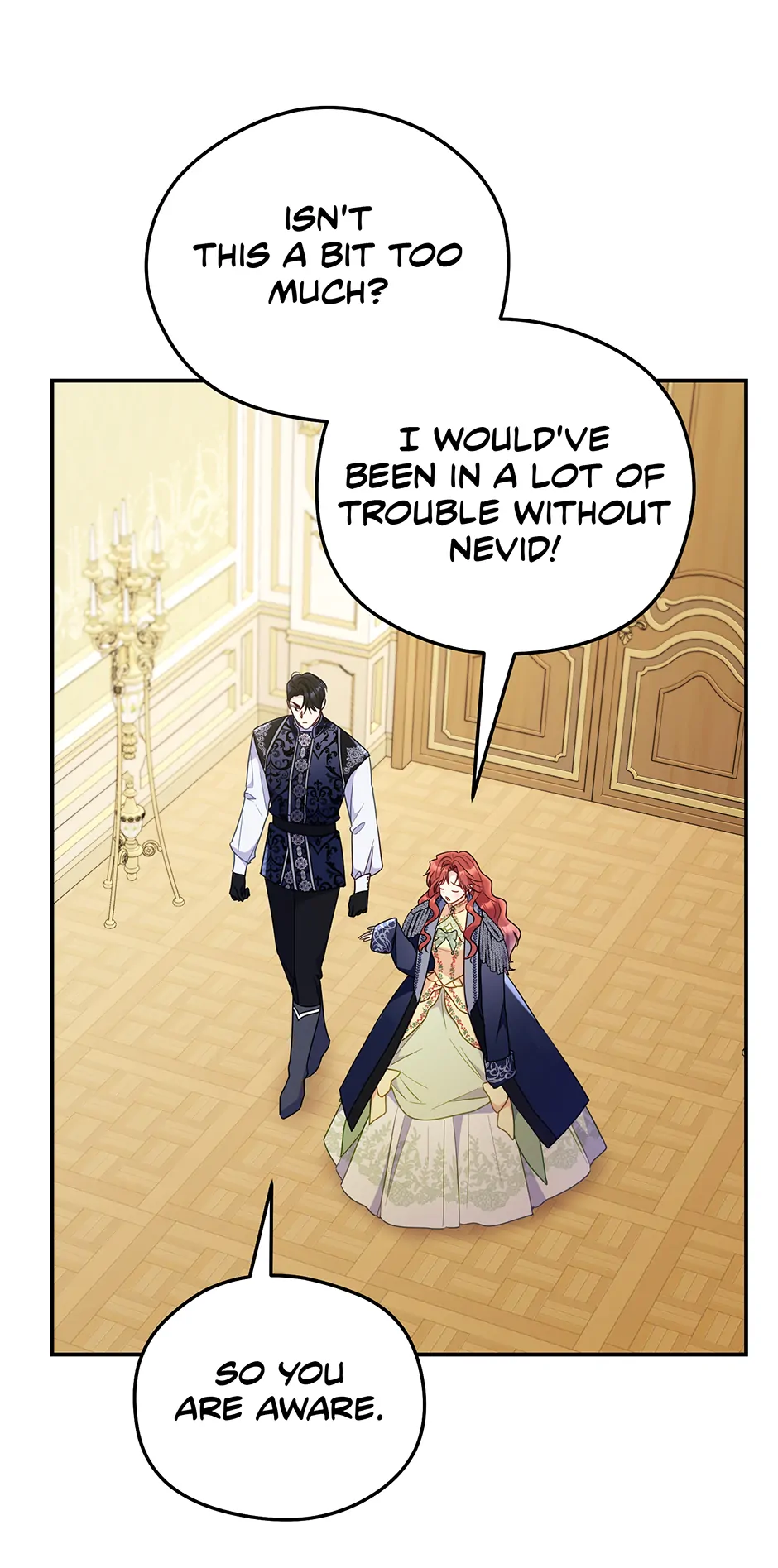 The Villainess Captured the Grand Duke [Official] - Chapter 46 manhwa