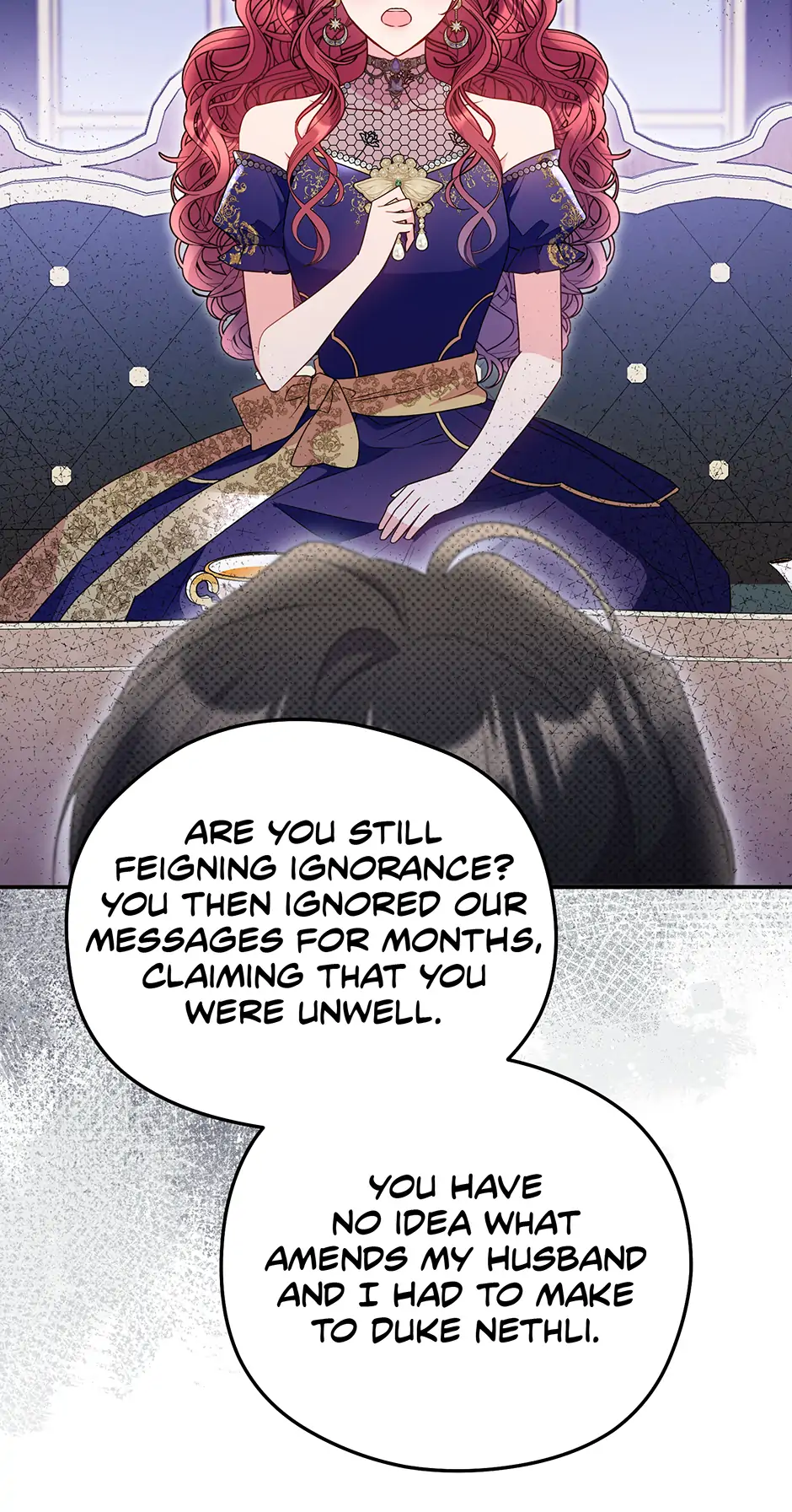 The Villainess Captured the Grand Duke [Official] - Chapter 49 manhwa