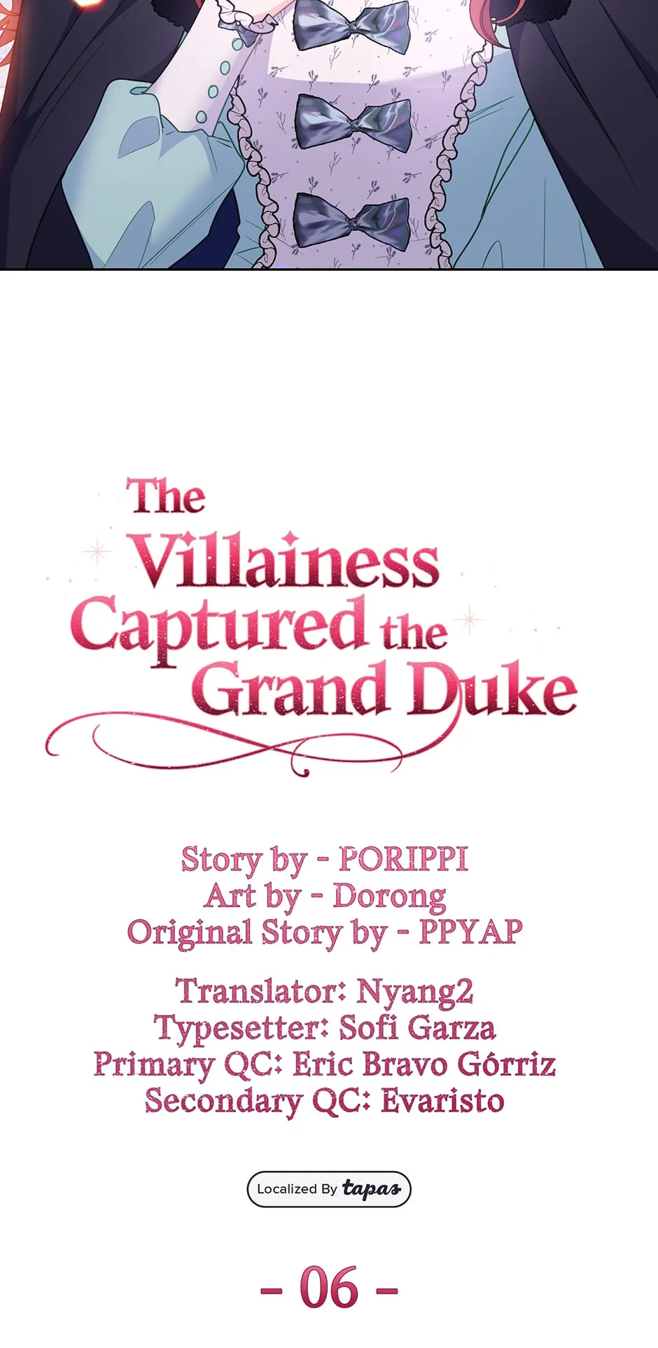 The Villainess Captured the Grand Duke [Official] - Chapter 6 manhwa