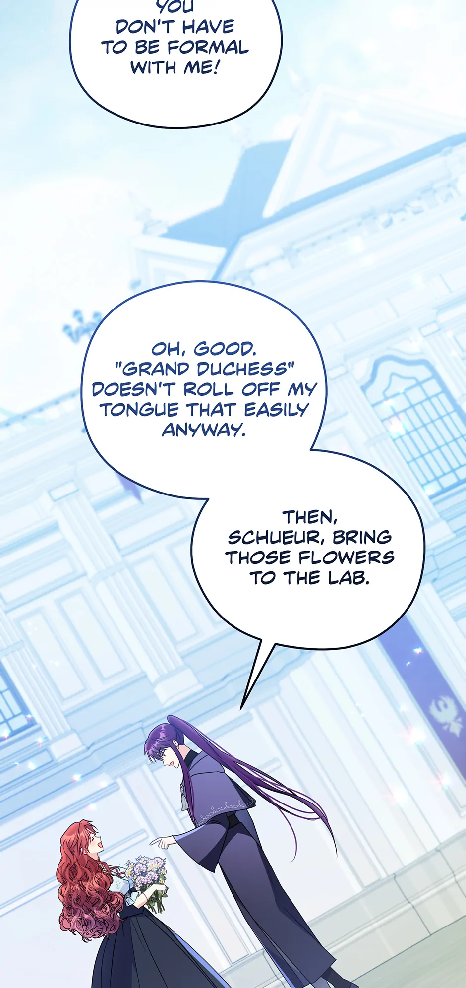 The Villainess Captured the Grand Duke [Official] - Chapter 66 manhwa