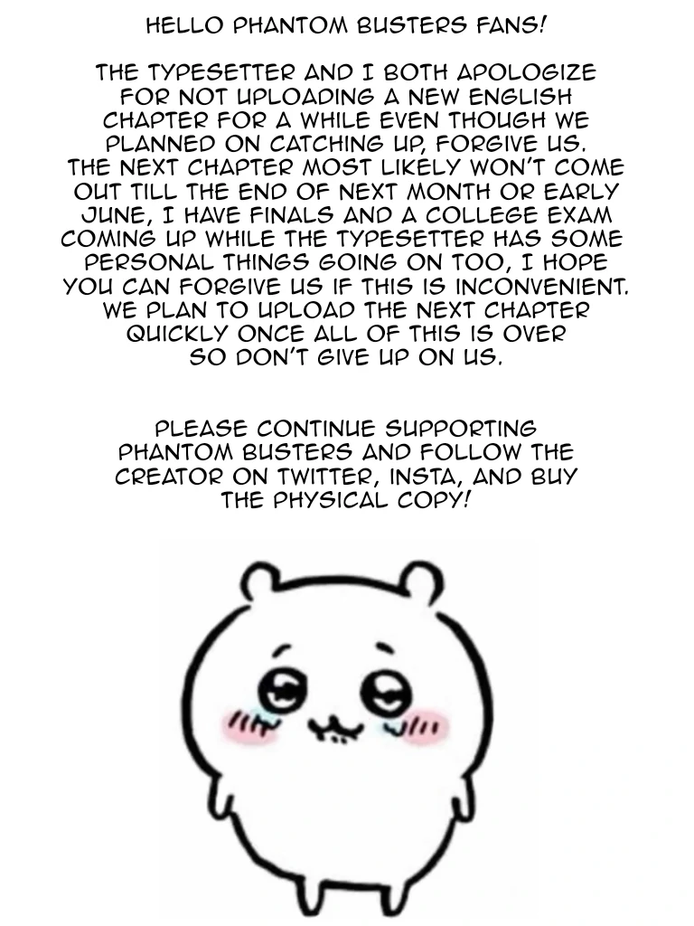 Phantom Busters - Announcement + Extras! manhwa