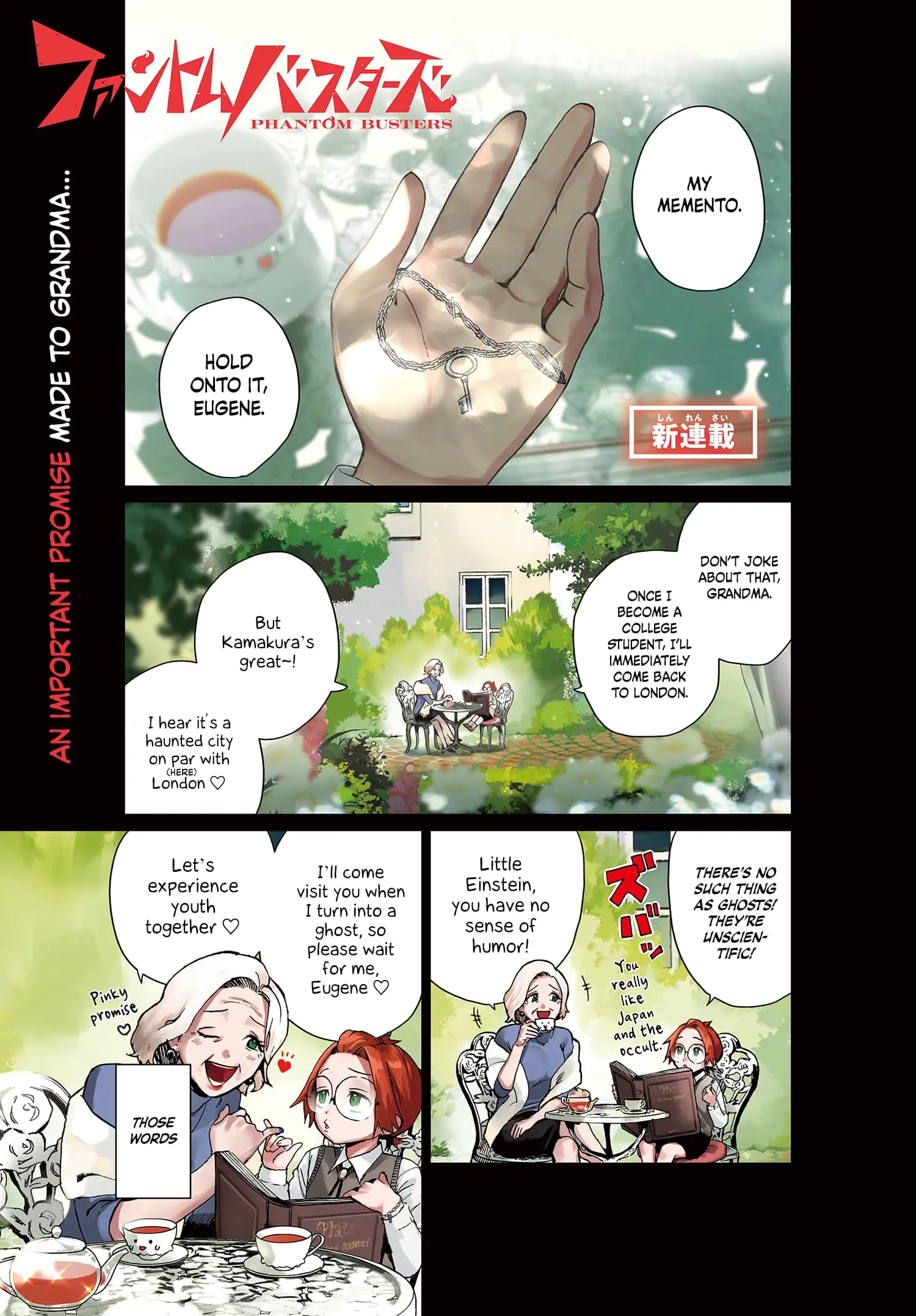Phantom Busters - Chapter 1: Let's Start A Club! manhwa