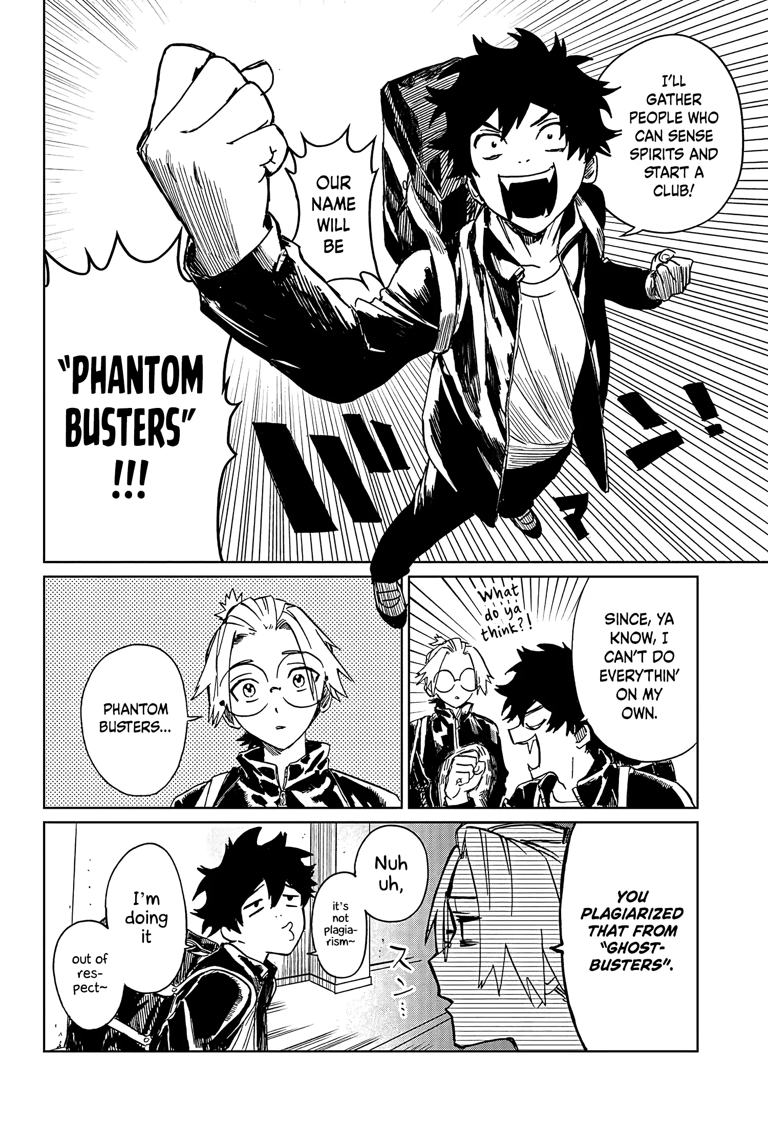 Phantom Busters - Chapter 1: Let's Start A Club! manhwa