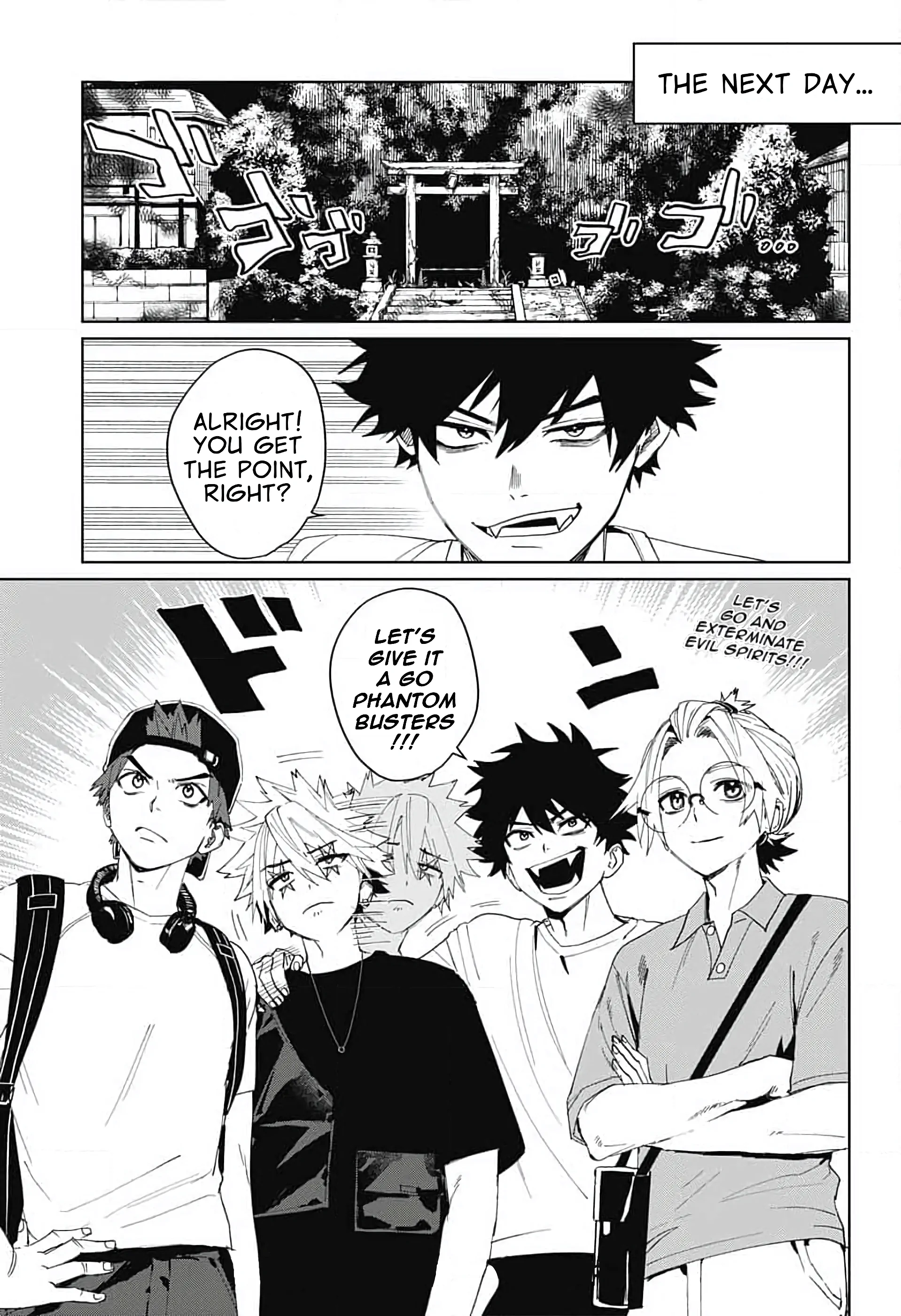 Phantom Busters - Chapter 11: Let's go home! Pt 1 manhwa