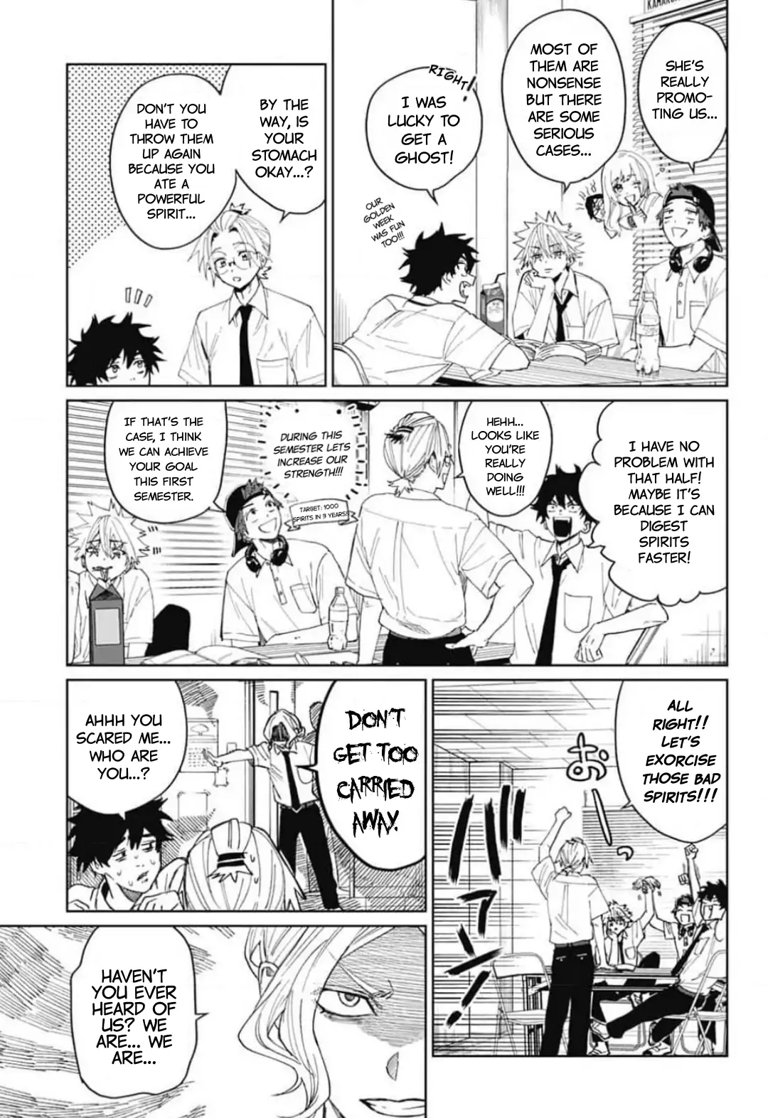 Phantom Busters - Chapter 13: Let's recruit a club advisor manhwa