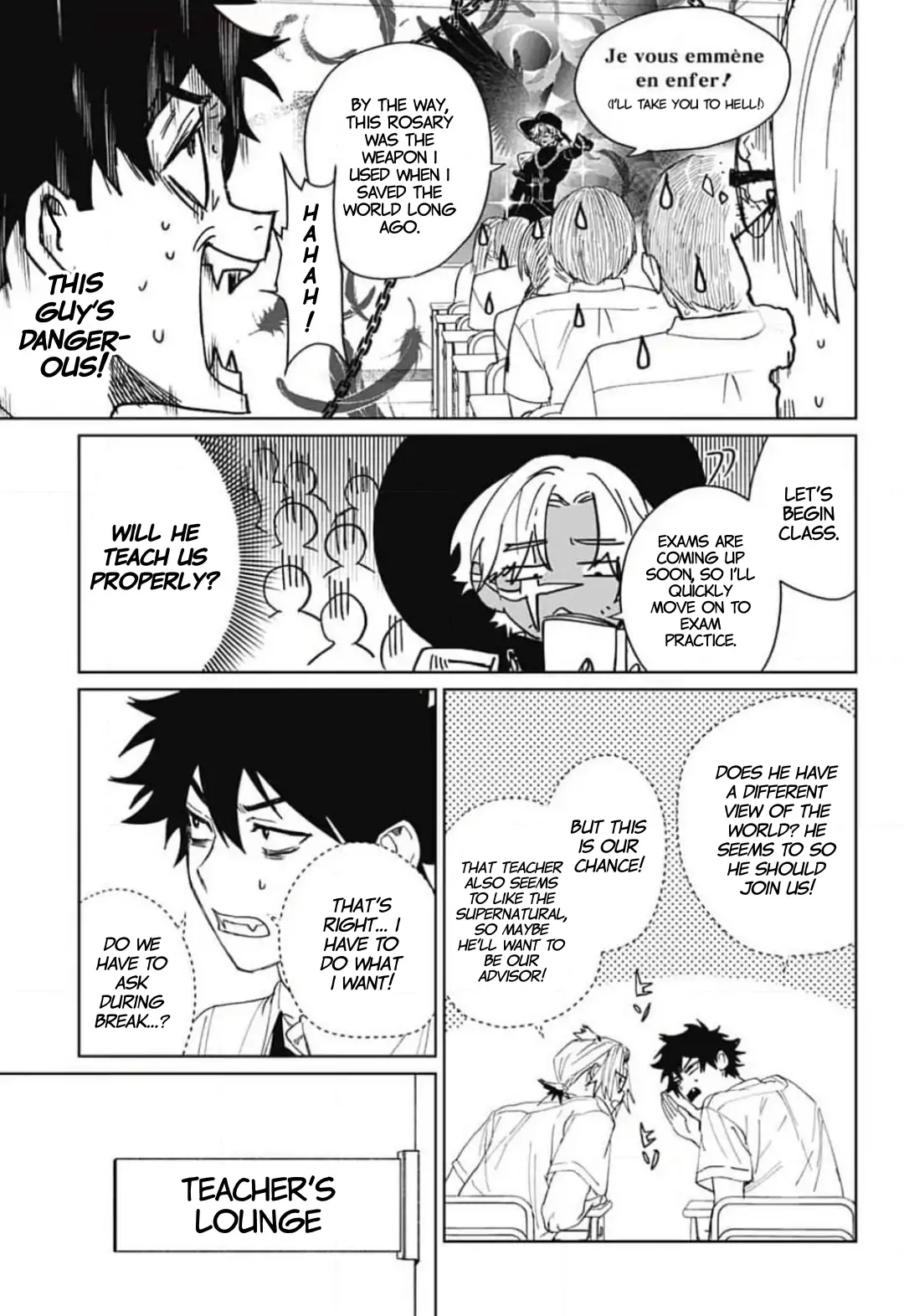 Phantom Busters - Chapter 13: Let's recruit a club advisor manhwa