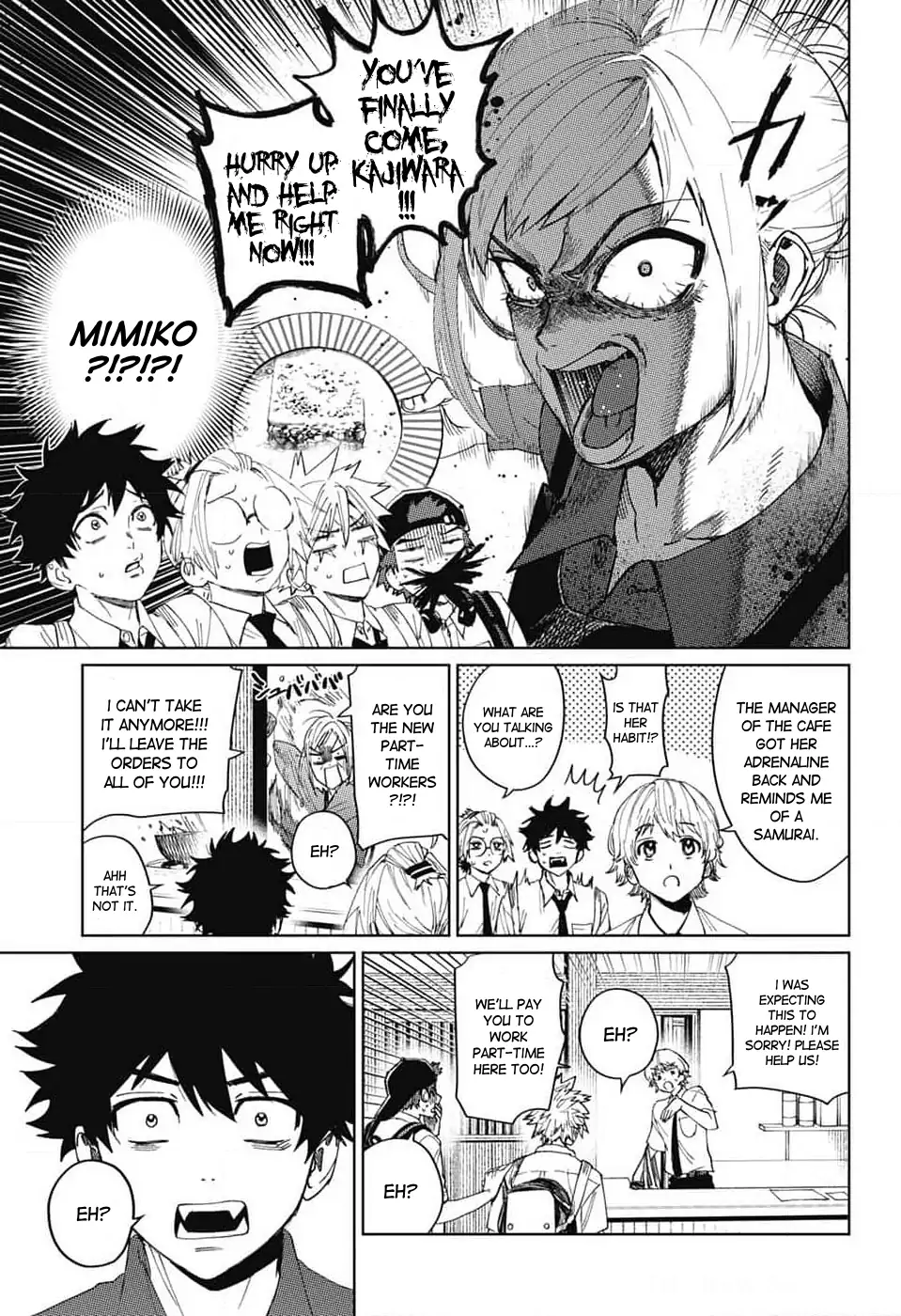 Phantom Busters - Chapter 14: Let's work part-time! manhwa