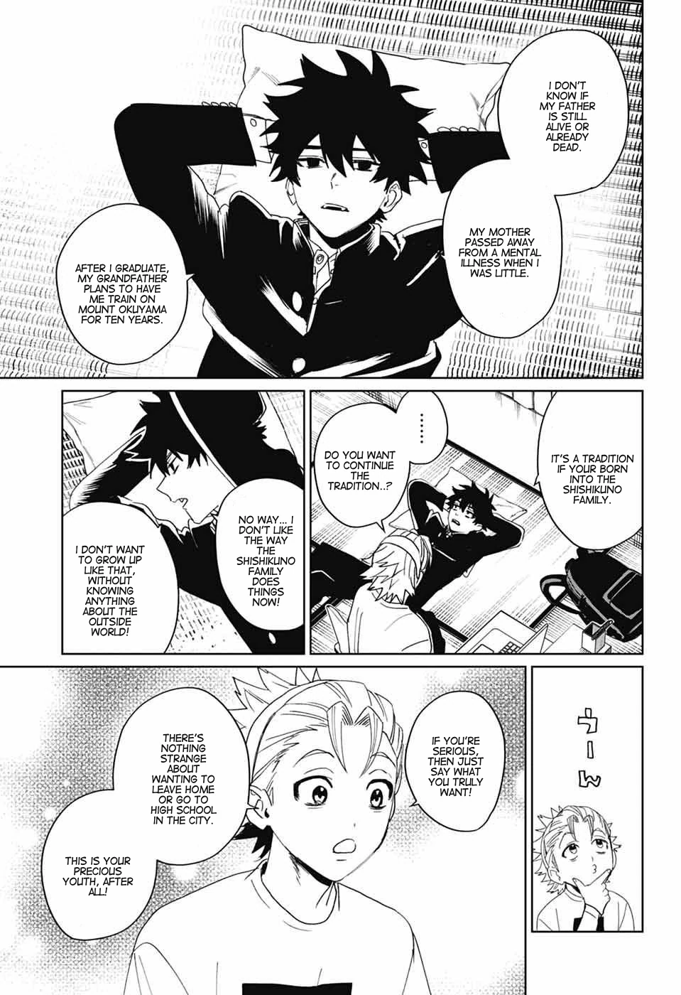 Phantom Busters - Chapter 17: Shishikuno part 1 manhwa