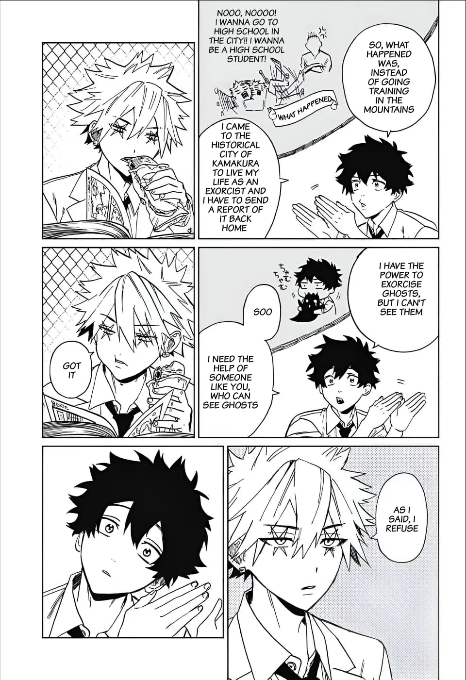 Phantom Busters - Chapter 2: Let's Go See A Movie! manhwa