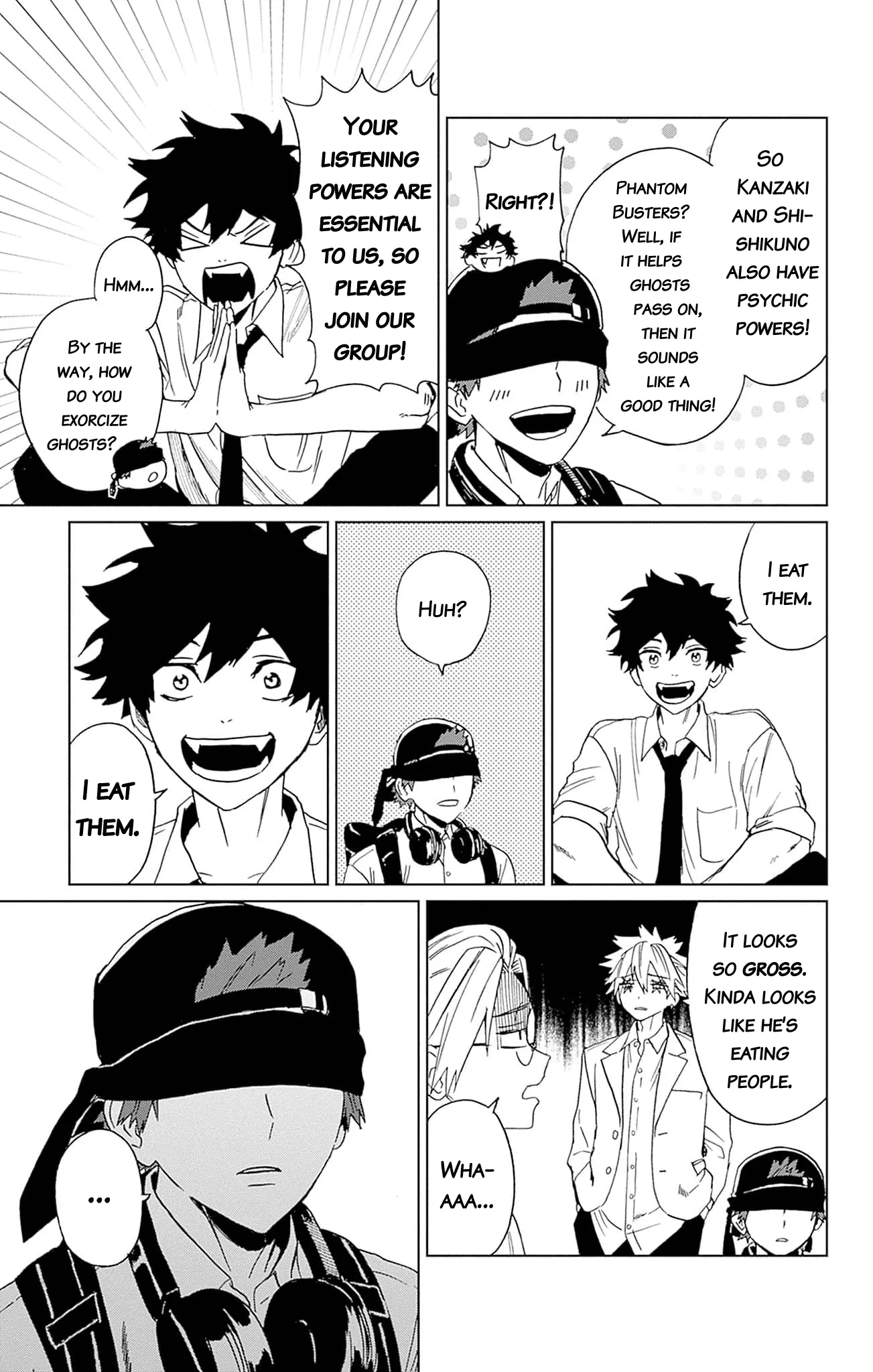 Phantom Busters - Chapter 3: Let's Go On A Date! manhwa