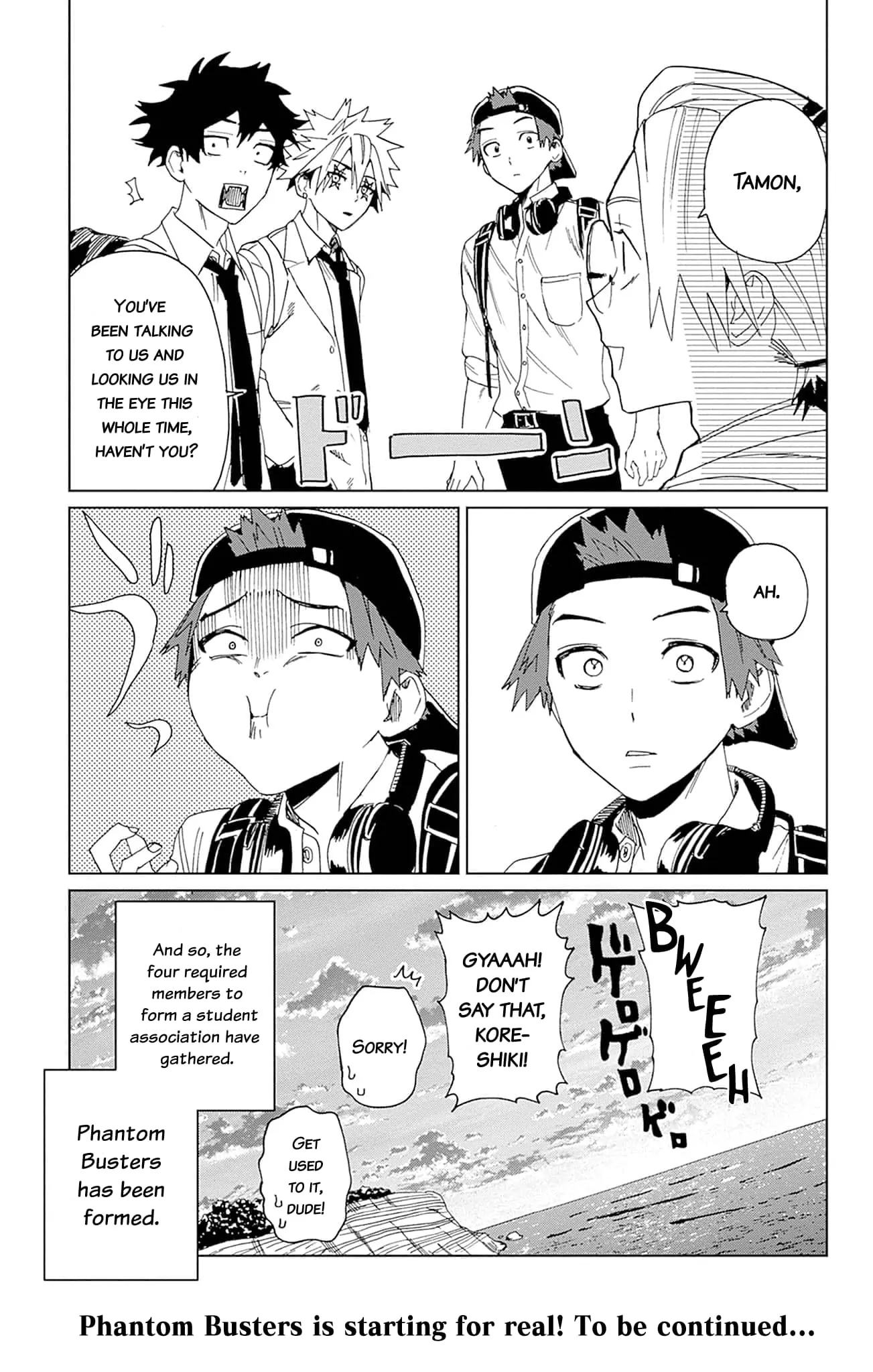 Phantom Busters - Chapter 3: Let's Go On A Date! manhwa