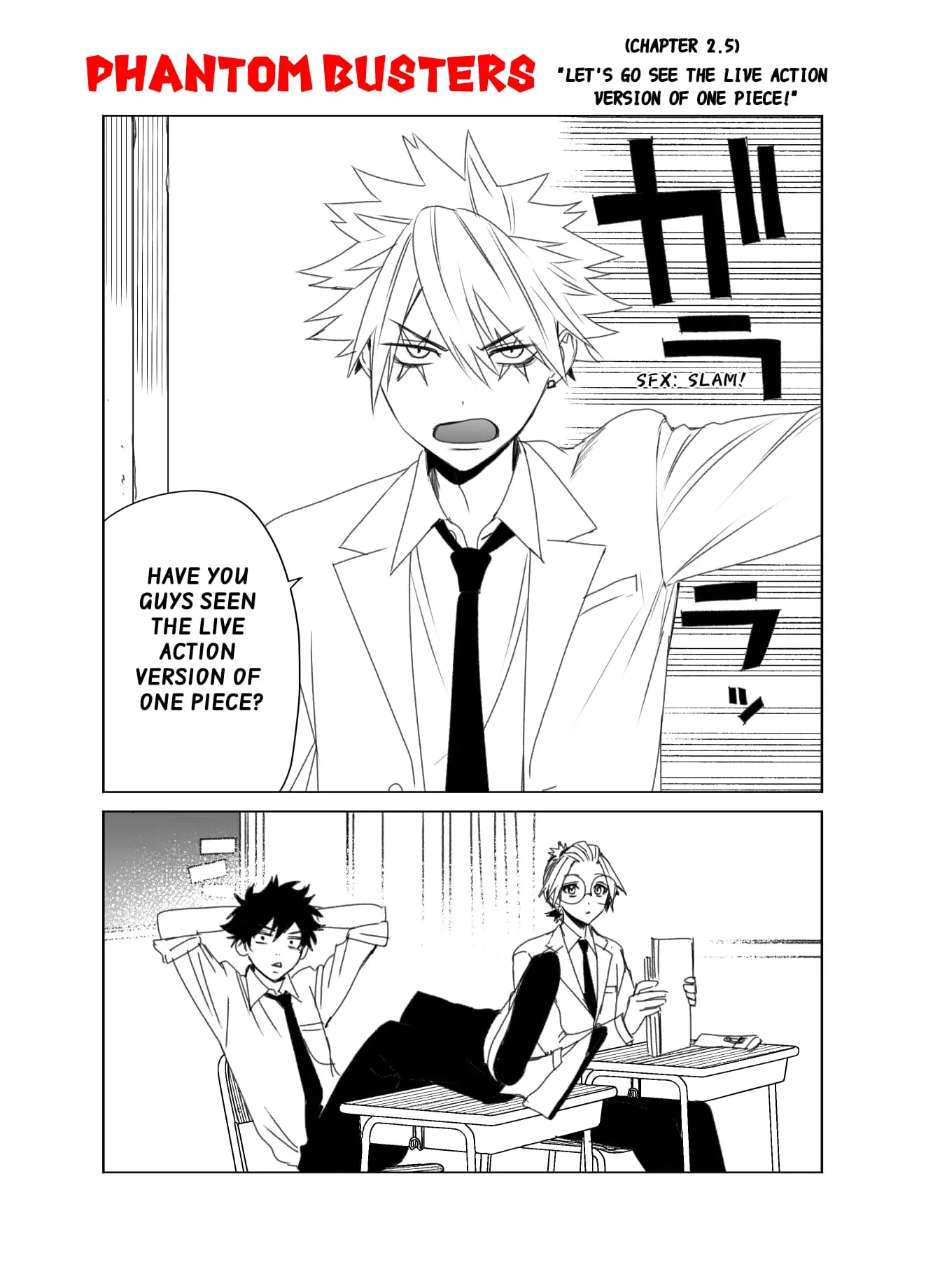 Phantom Busters - Chapter 4.5: Extras manhwa