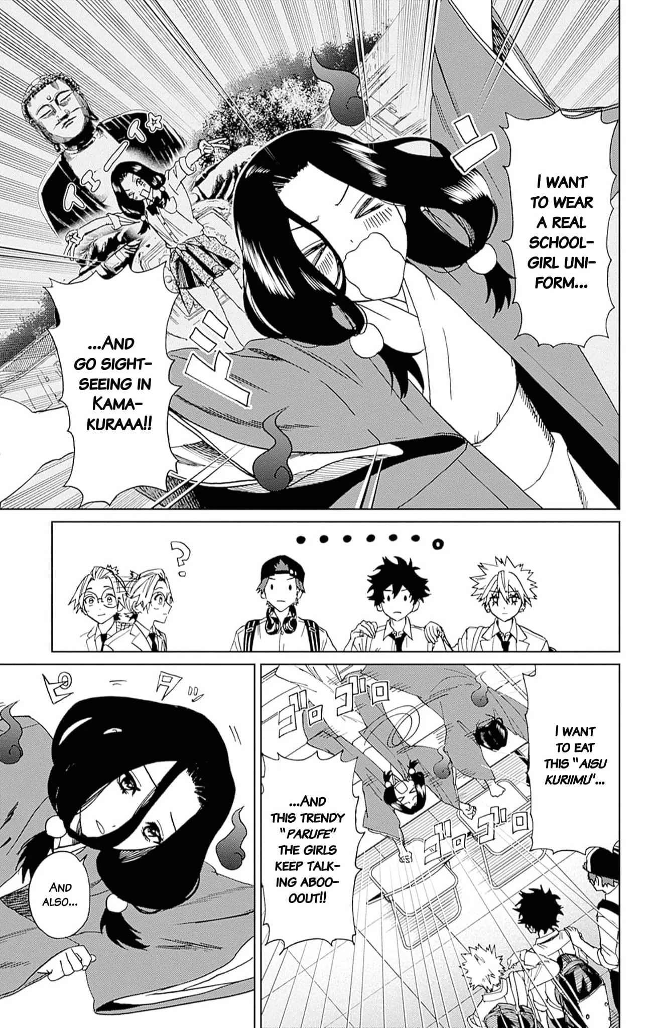 Phantom Busters - Chapter 4: Let's Go Sightseeing in Kamakura! manhwa