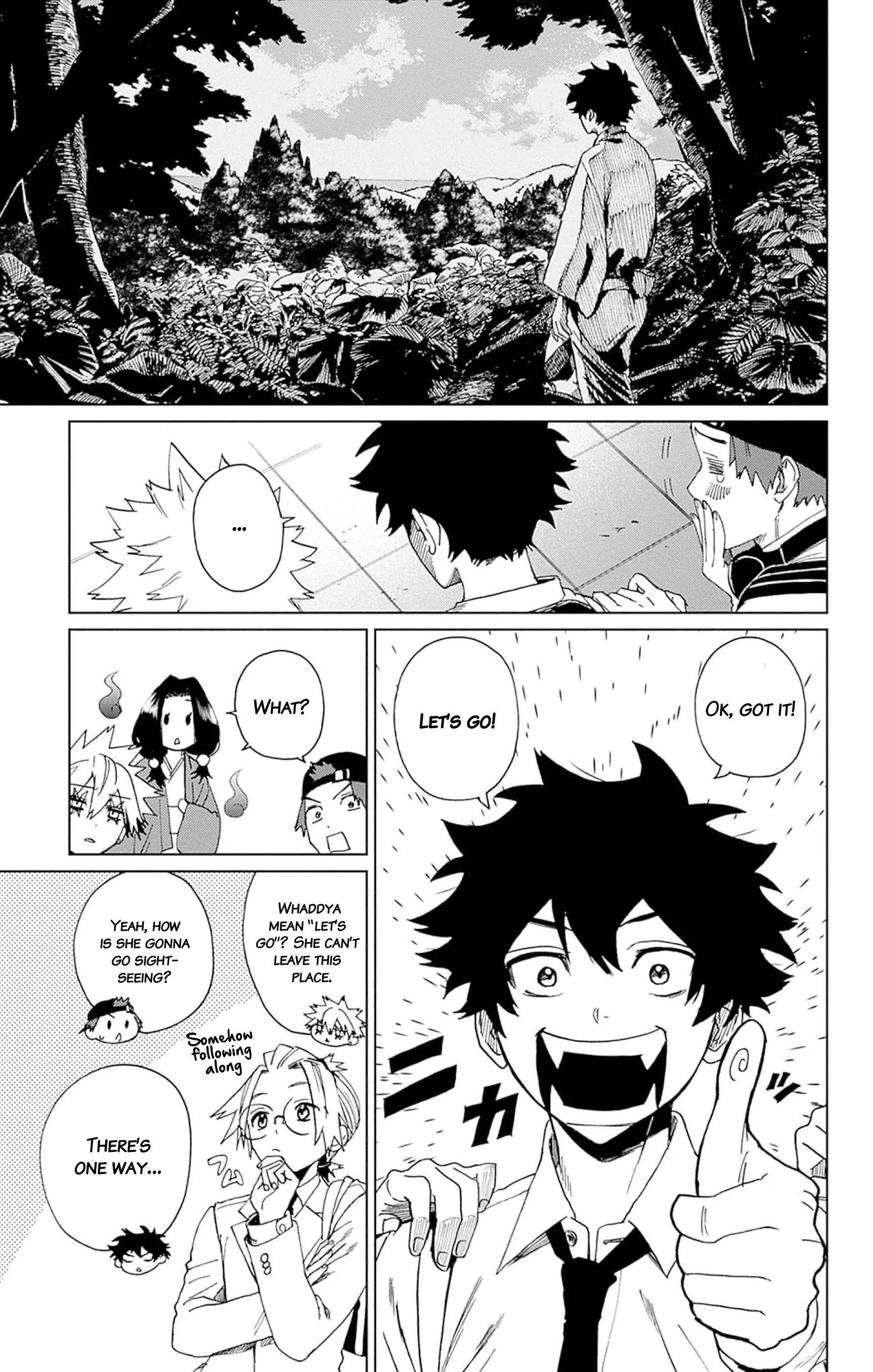 Phantom Busters - Chapter 4: Let's Go Sightseeing in Kamakura! manhwa