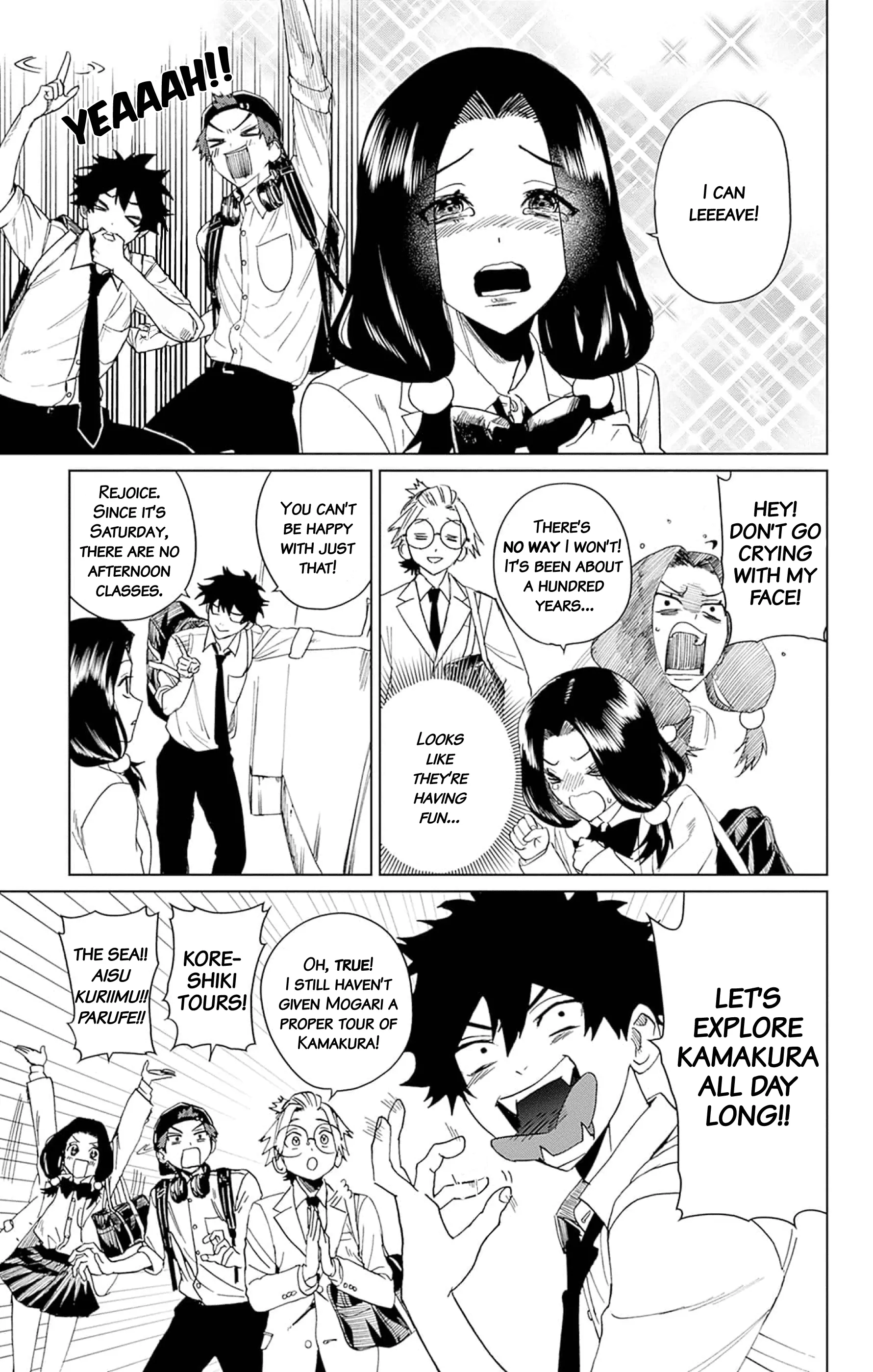Phantom Busters - Chapter 4: Let's Go Sightseeing in Kamakura! manhwa