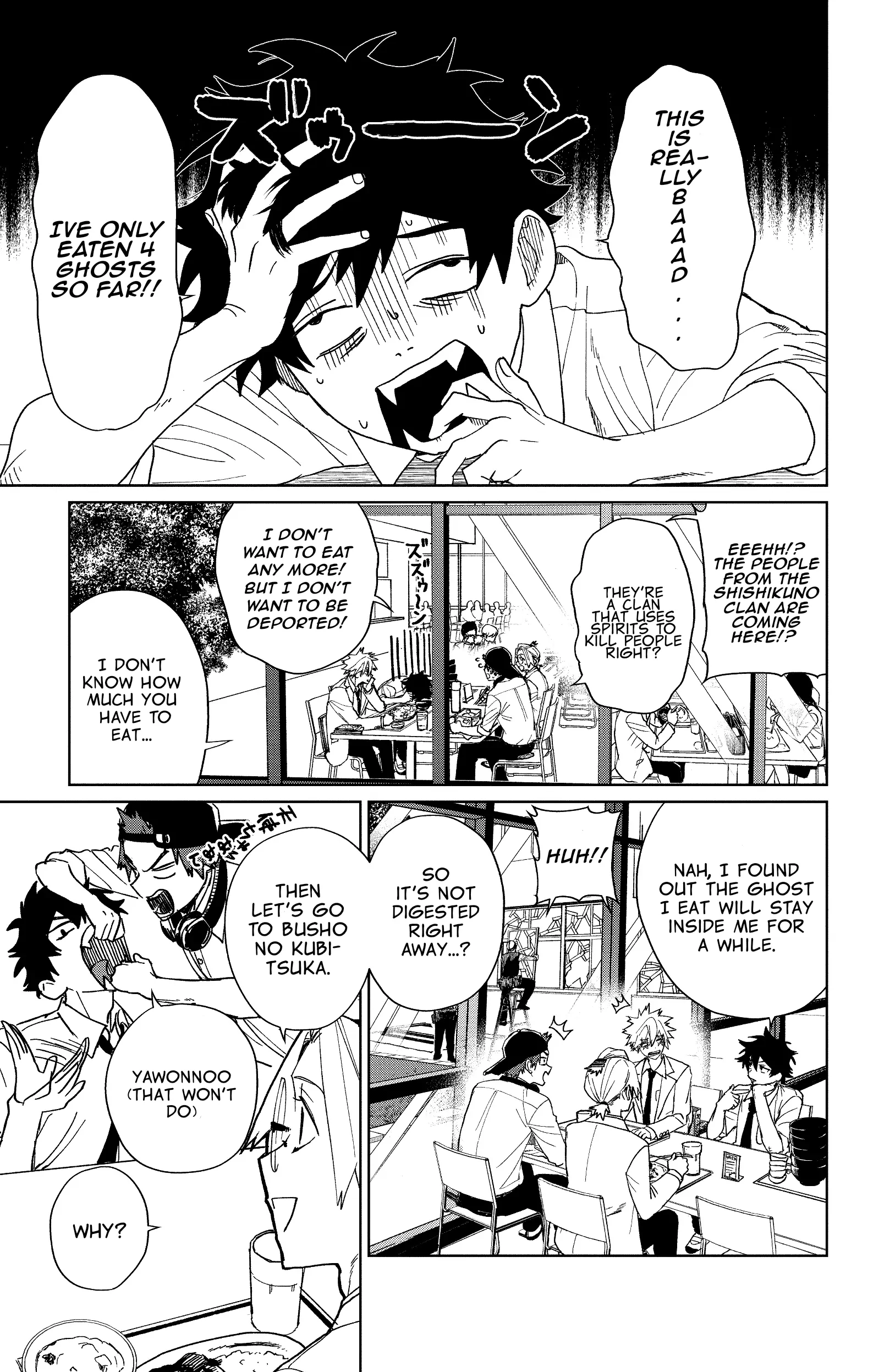 Phantom Busters - Chapter 5: The main battlefield after school manhwa