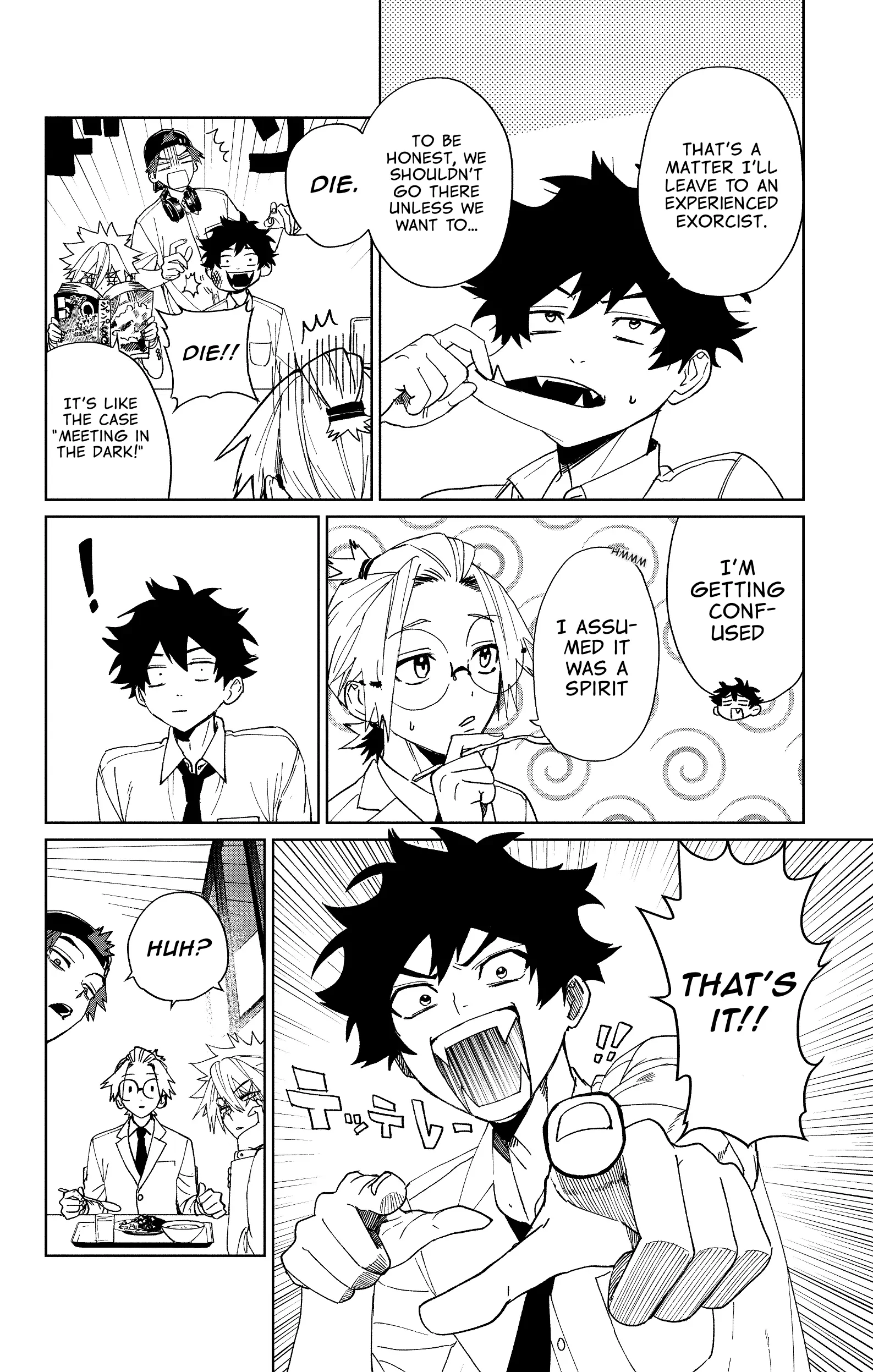 Phantom Busters - Chapter 5: The main battlefield after school manhwa
