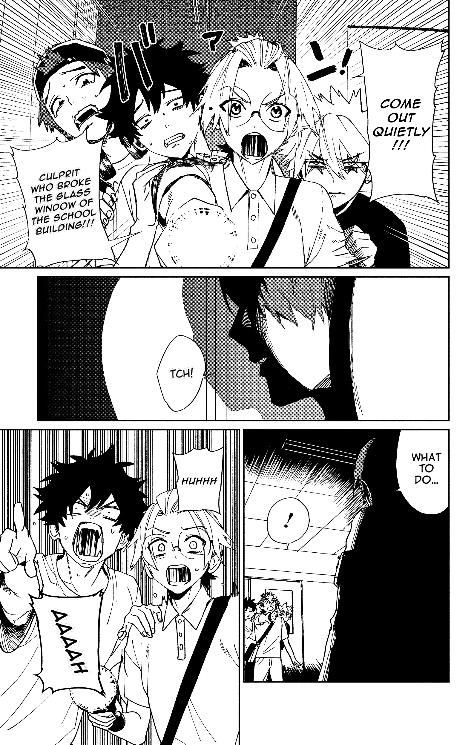 Phantom Busters - Chapter 5: The main battlefield after school manhwa