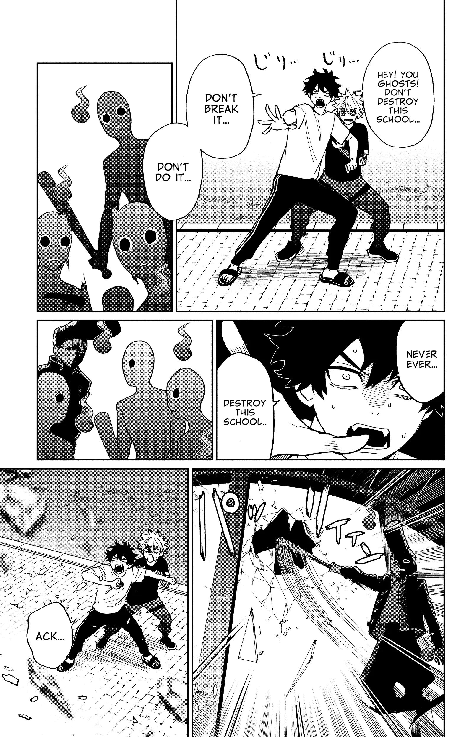 Phantom Busters - Chapter 5: The main battlefield after school manhwa