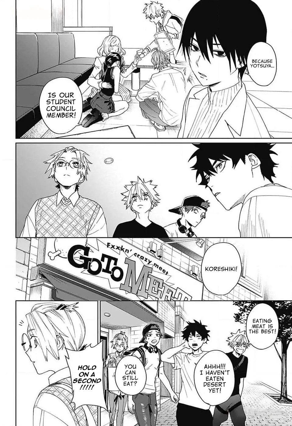 Phantom Busters - Chapter 7: Let's go eat meat! manhwa