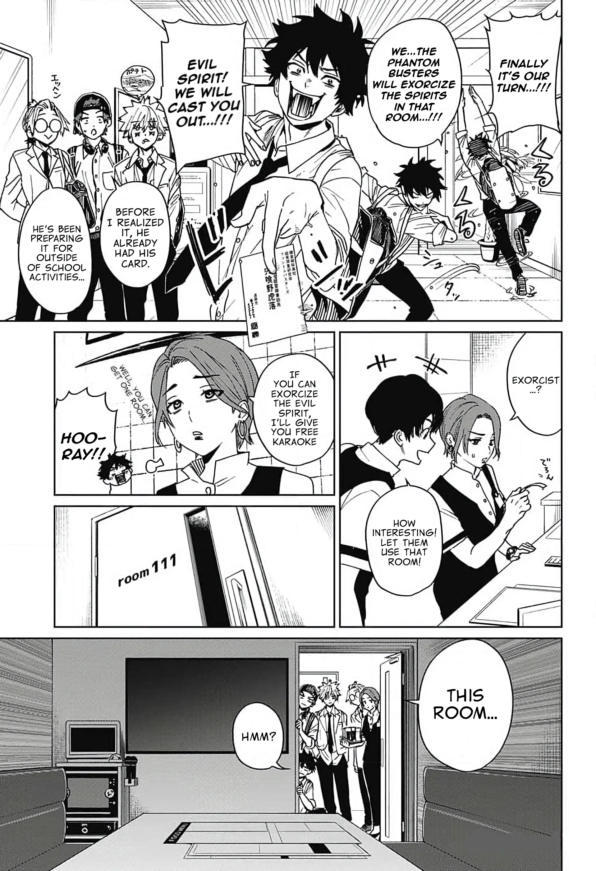 Phantom Busters - Chapter 9: Let's go to karaoke! manhwa