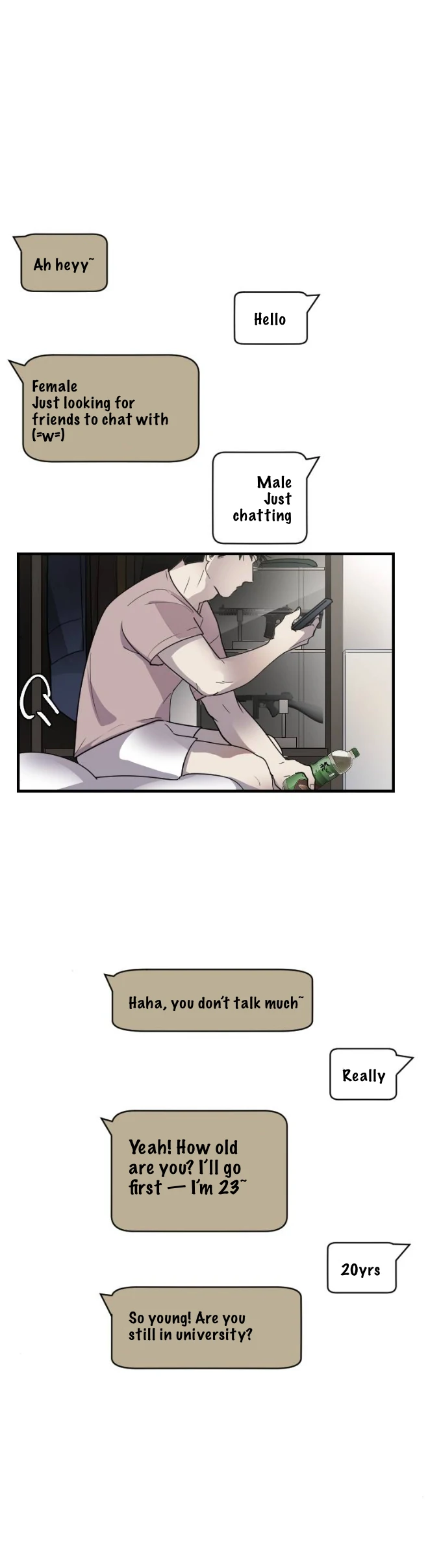 My neighbor is always watching me [UNCENSORED] - Chapter 14 manhwa