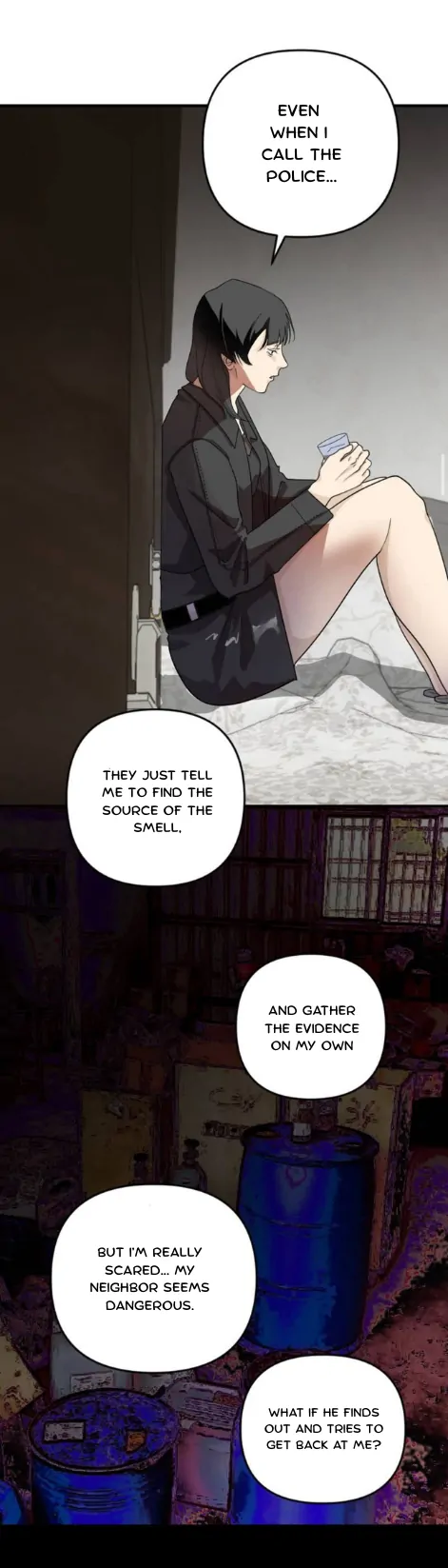 My neighbor is always watching me [UNCENSORED] - Chapter 24 manhwa