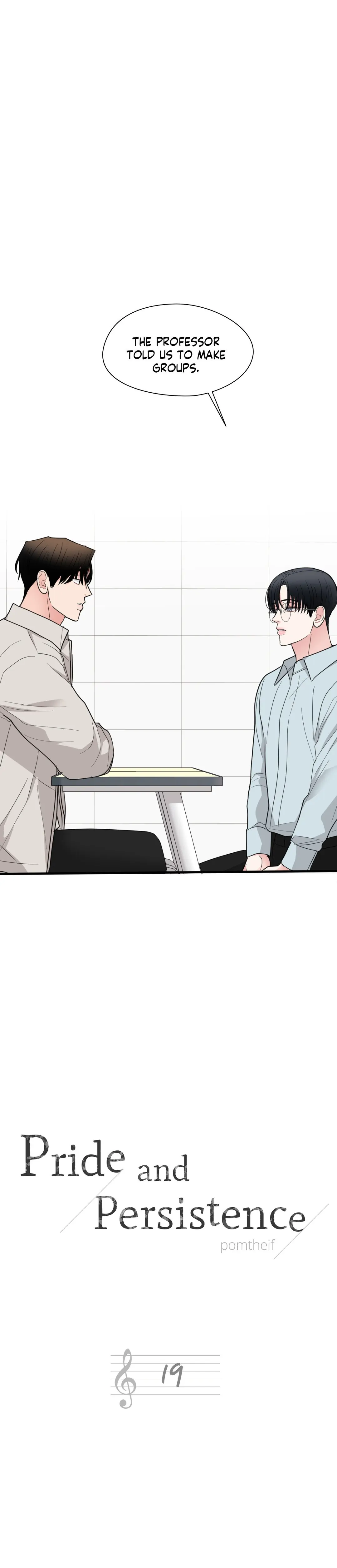 Pride and Persistence ≪Official≫ - Chapter 19 manhwa