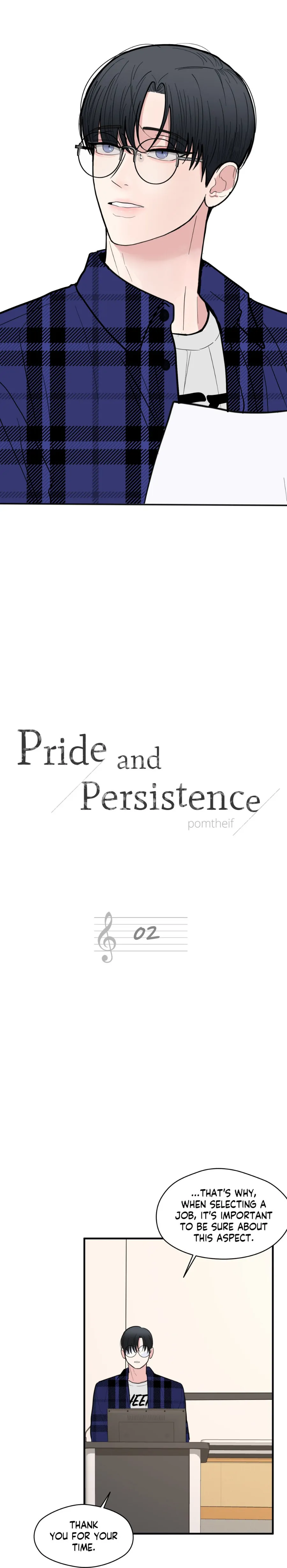 Pride and Persistence ≪Official≫ - Chapter 2 manhwa