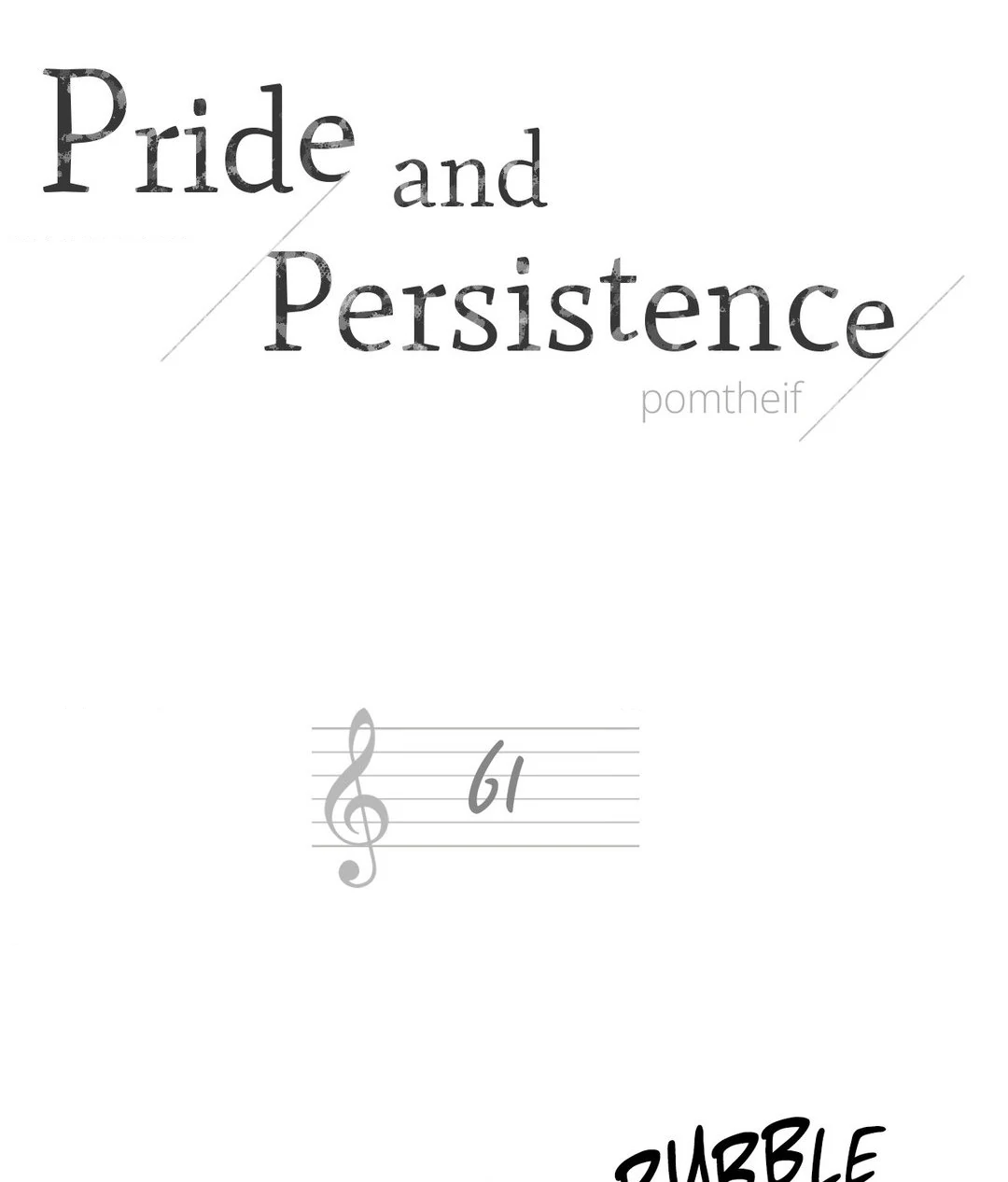 Pride and Persistence ≪Official≫ - Chapter 61 manhwa